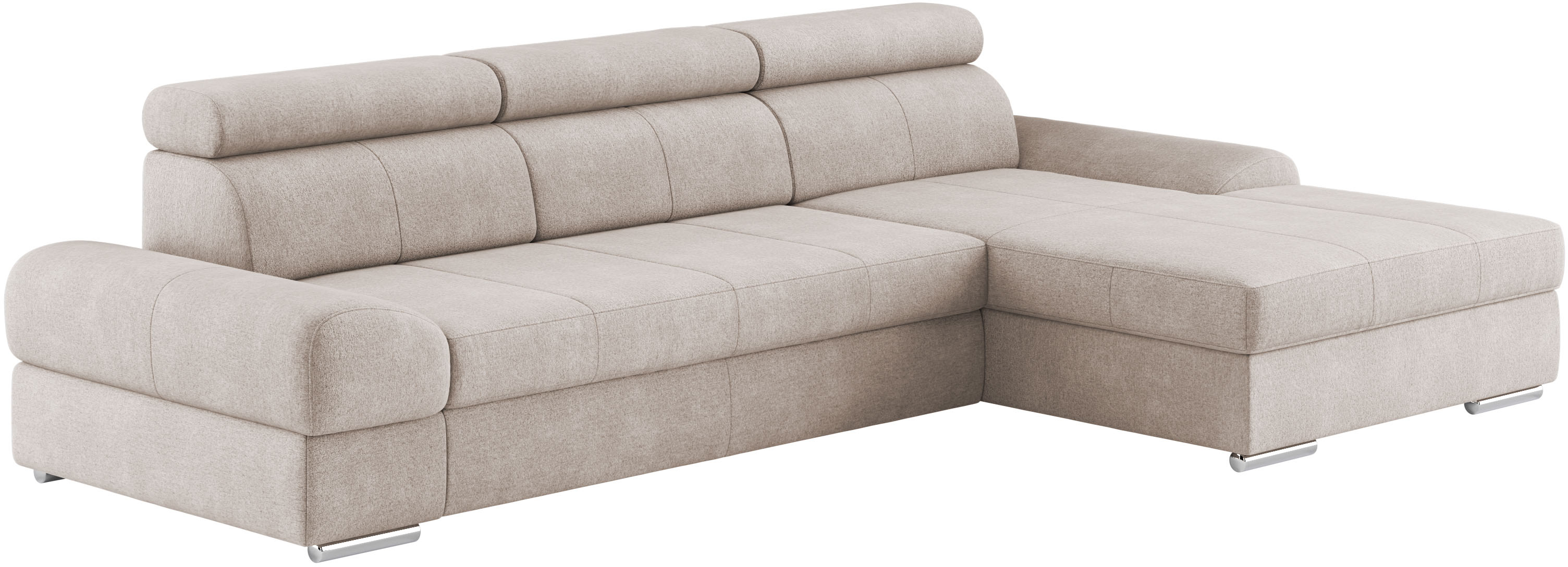 Thumbnail - sit&more Ecksofa "Broadway L-Form" inklusive Kopfteilverstellung, wahlweise mit Bettfunktion