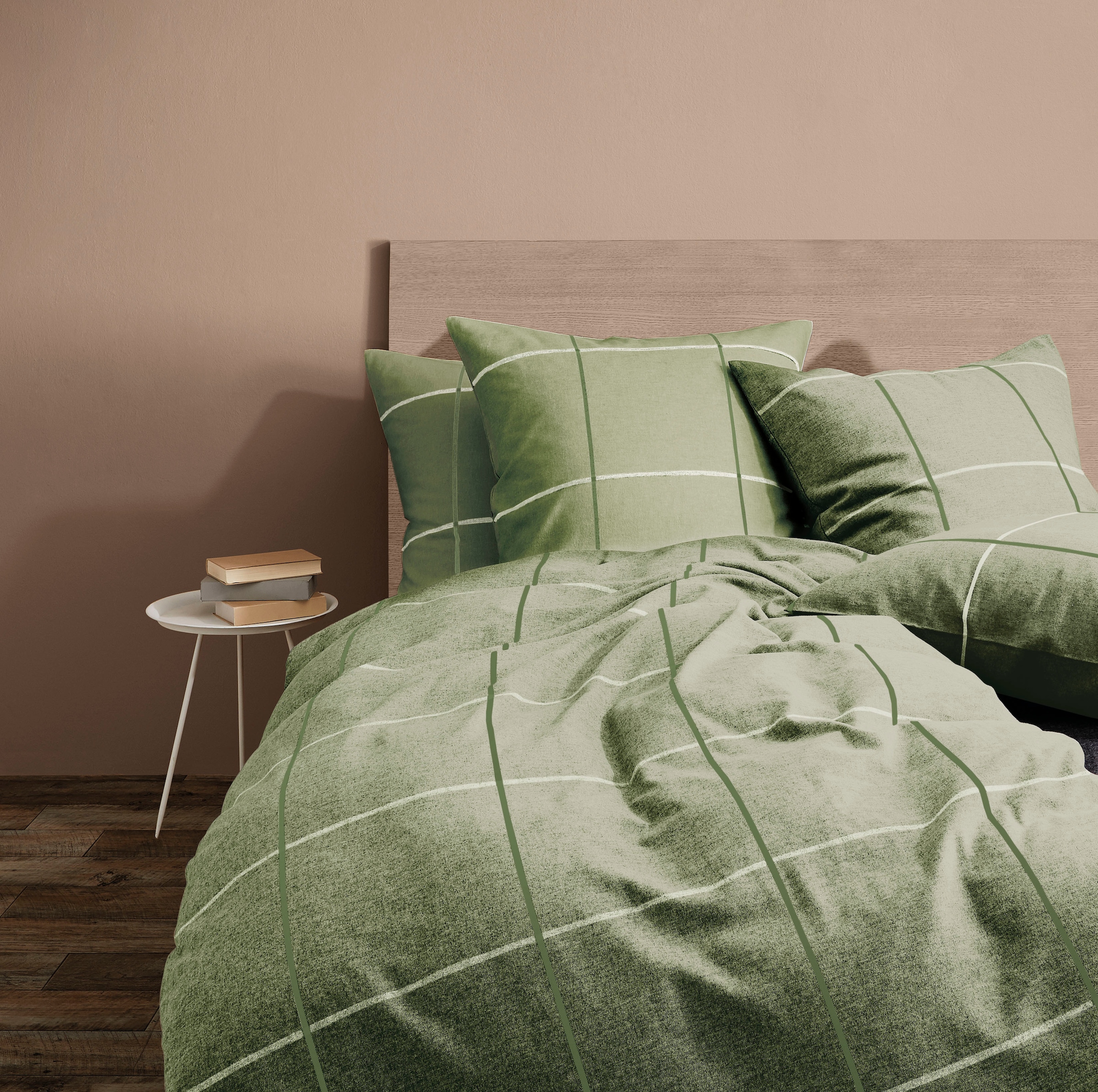 fleuresse "Lech 4311" 2 Stk. Edelflanell, Baumwolle, in Gr. 135x200, 155x220, 200x200cm