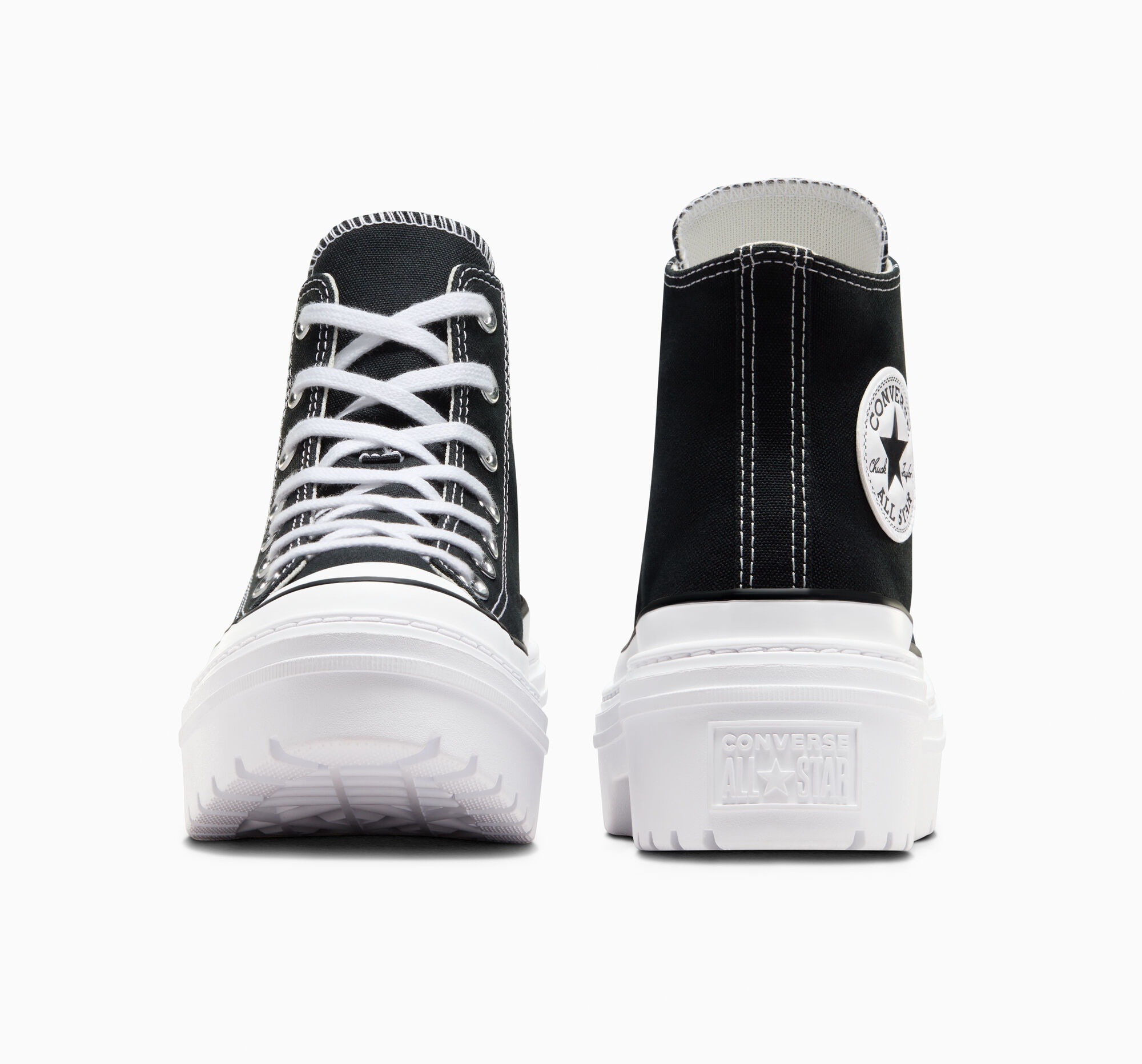 Converse Chuck Taylor All Star Lugged Heel Platform High-Top Sneakers Black Women 3