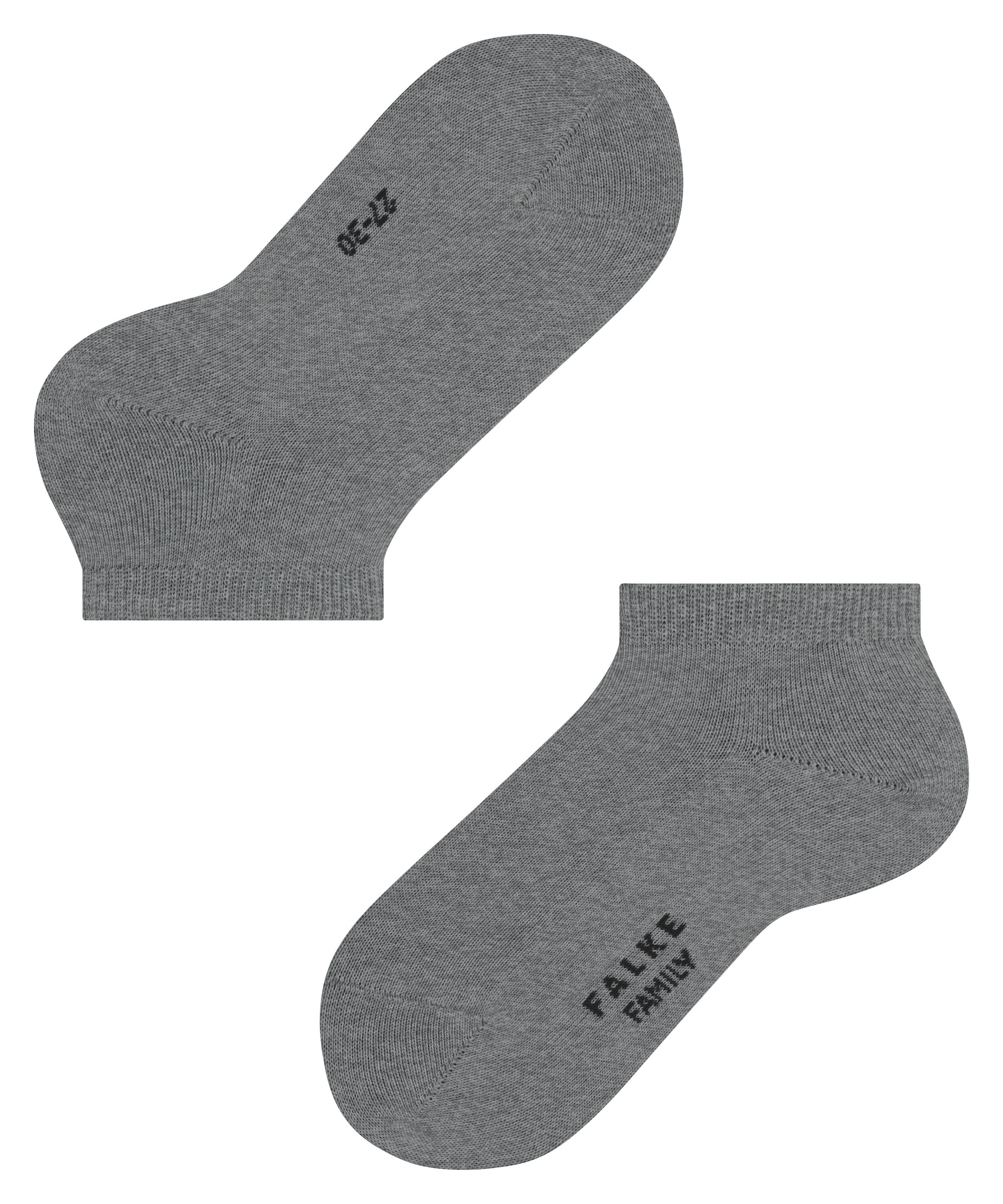 FALKE Sneakersocken »Family« für Kinder, aus Baumwolle, mit verstärkten Belastungszonen