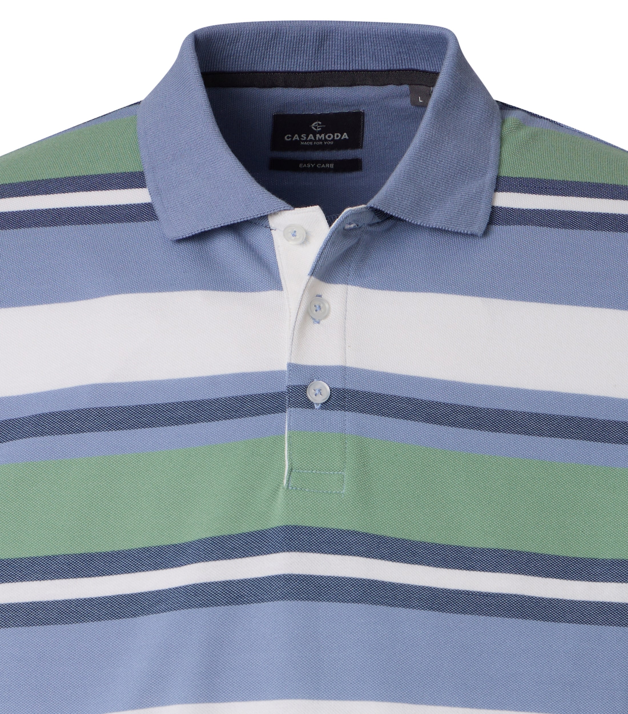 CASAMODA Poloshirt »CASAMODA Polo-Shirt gestreift«