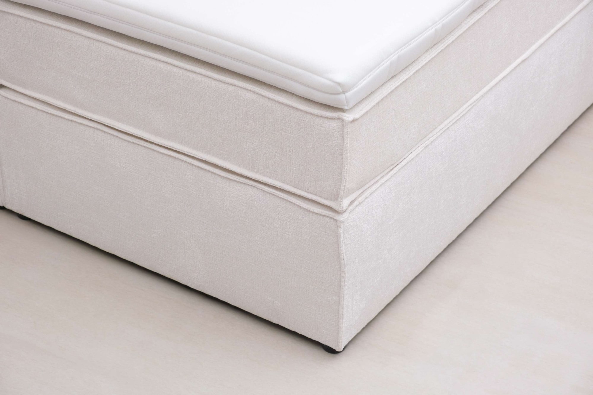 Home affaire Boxspringbett »Bellissimo, Doppelbett, Polsterbett, Federkernbett, Komforbett« inkl. 9cm Topper, 5-Zonen-Taschen-Federkernmatratze, Härtegrad 3
