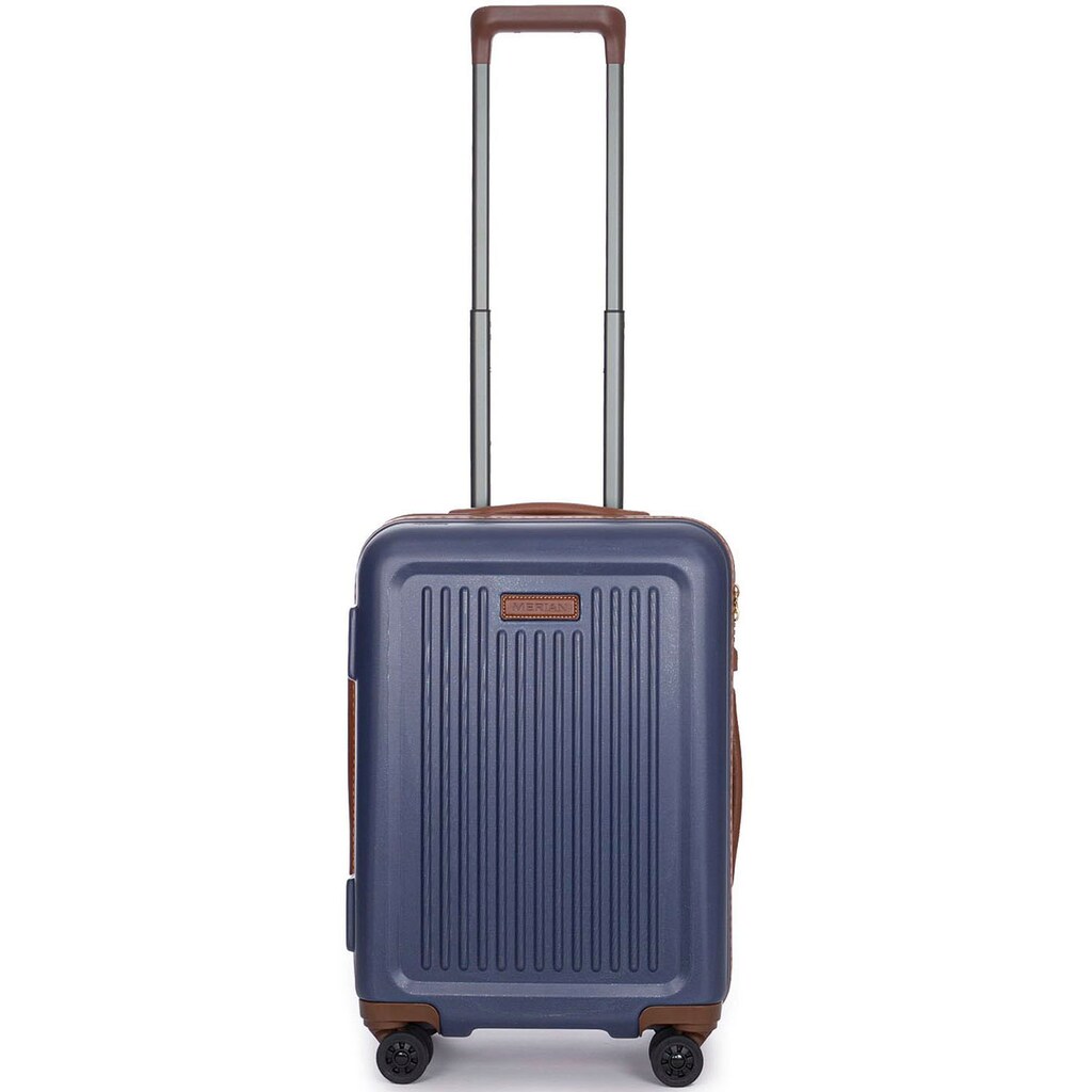 Stratic Hartschalen-Trolley »Merian S, navy«, 4 Rollen