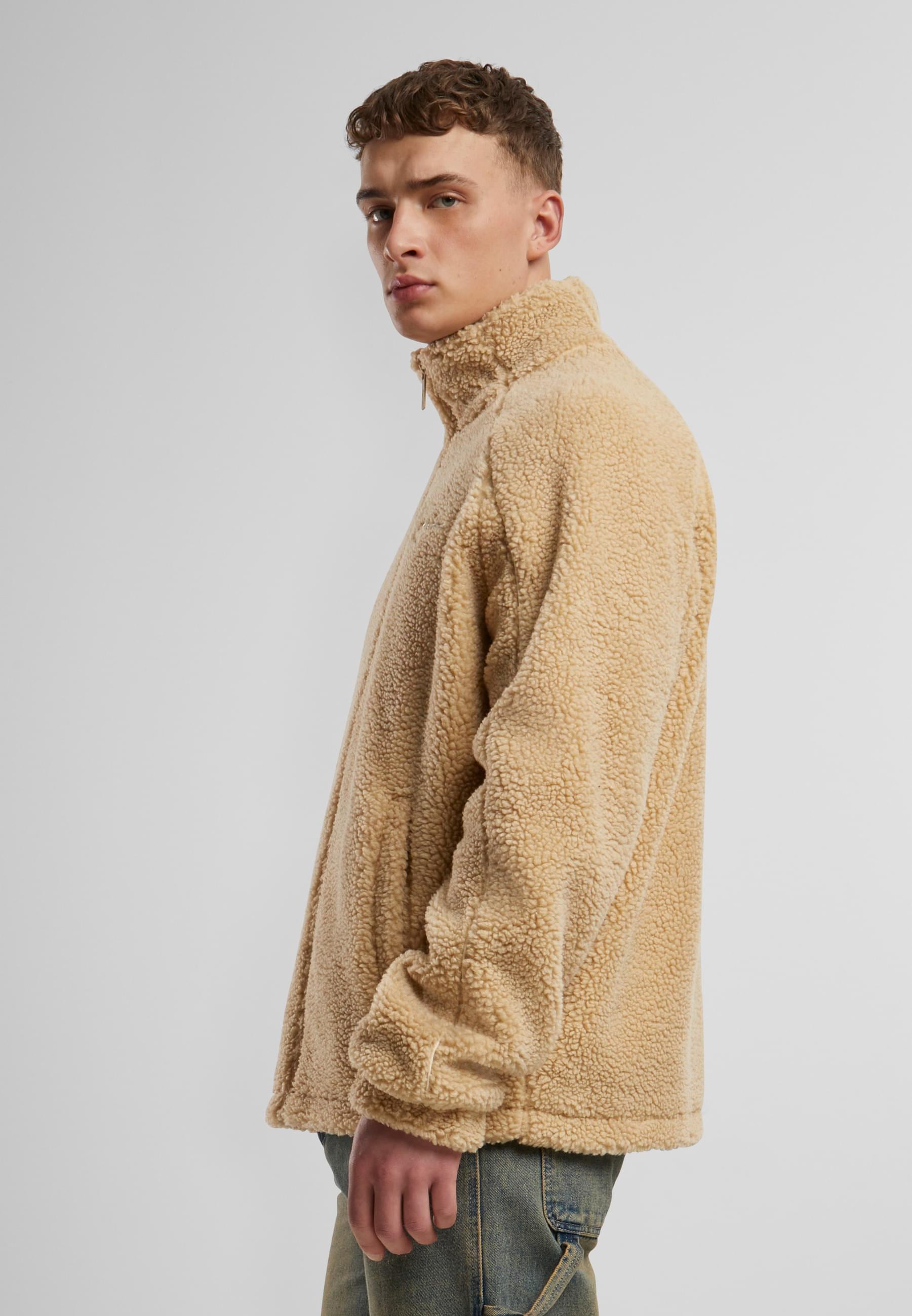 Karl Kani Allwetterjacke »Karl Kani Karl Kani Metal Signature Teddy Jacket«, (1 St.), ohne Kapuze