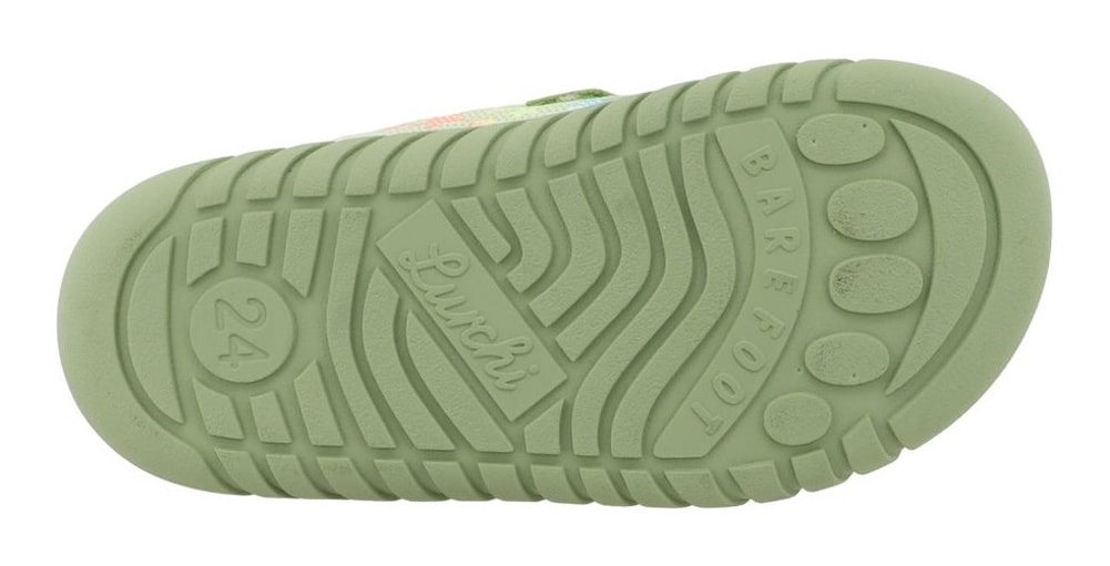 Lurchi Barfußschuh »Benny Barefoot 2«  Outdoorschuh mit Klett, Größenschablone zum Download