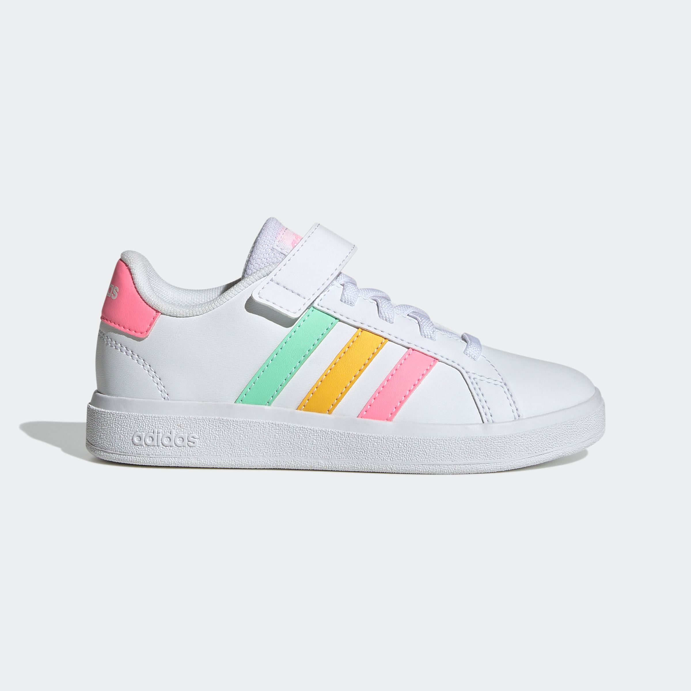 adidas Sportswear Klettschuh »GRAND COURT 2.0 KIDS«, Design auf den Spuren des adidas Superstar