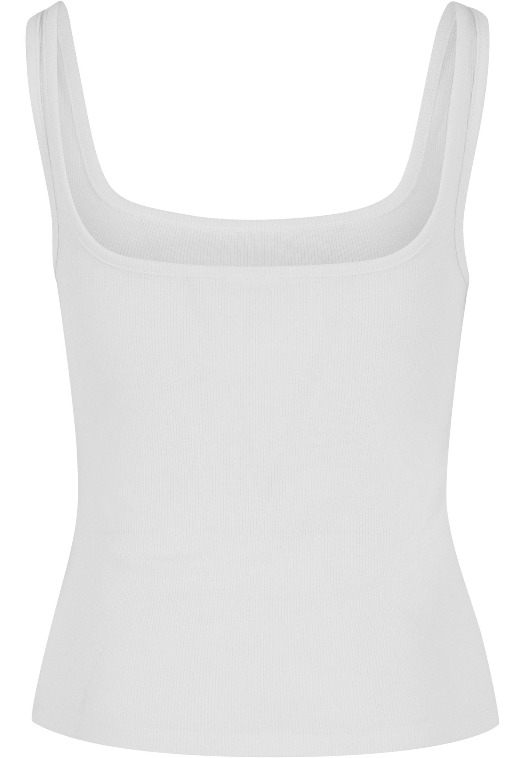URBAN CLASSICS Muskelshirt »Urban Classics Ladies Wide Neck Rib Top 2-Pack« 1