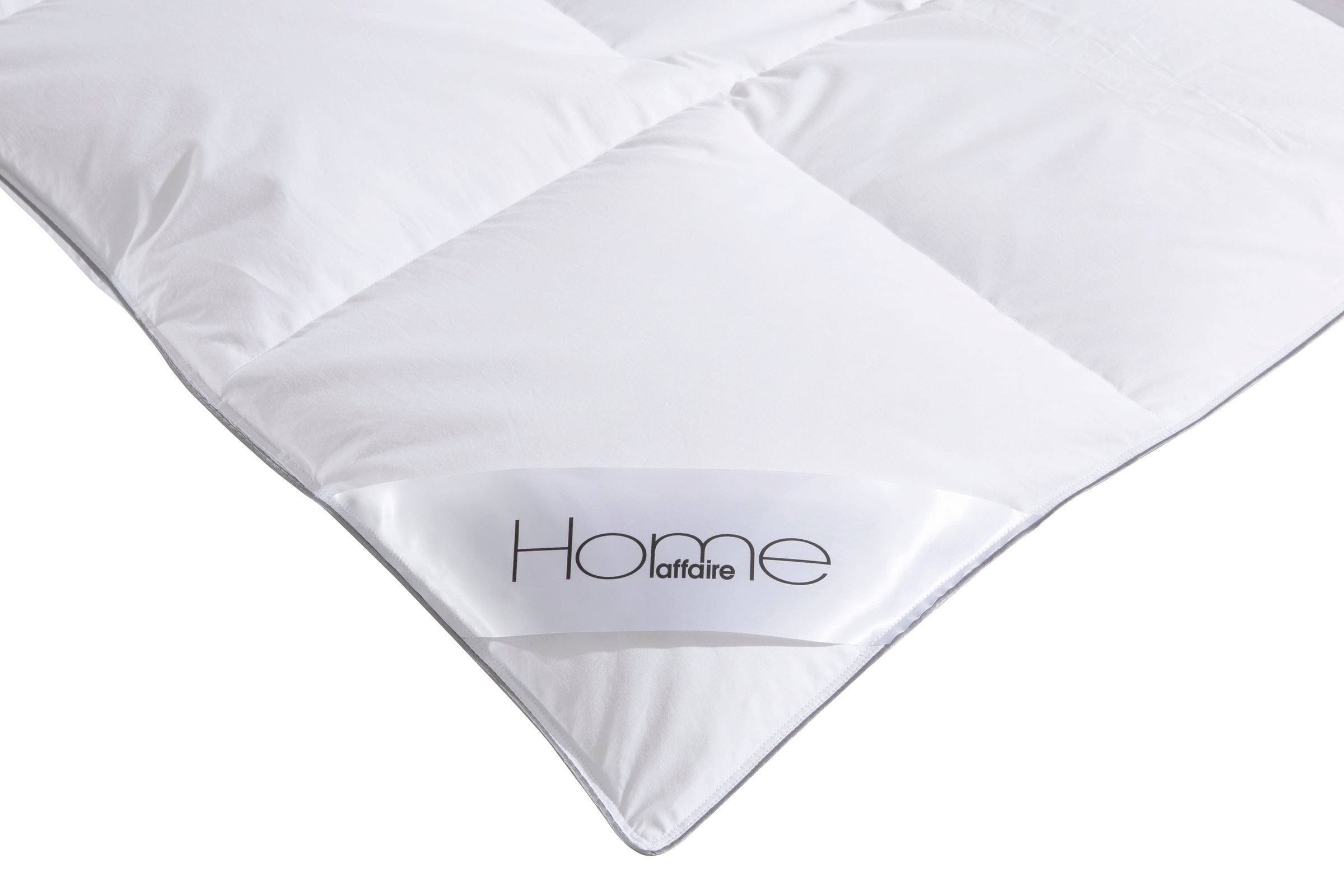 Home affaire Daunenbettdecke + Kopfkissen "TAMINS, Bettdecke 135x200 cm und günstig online kaufen