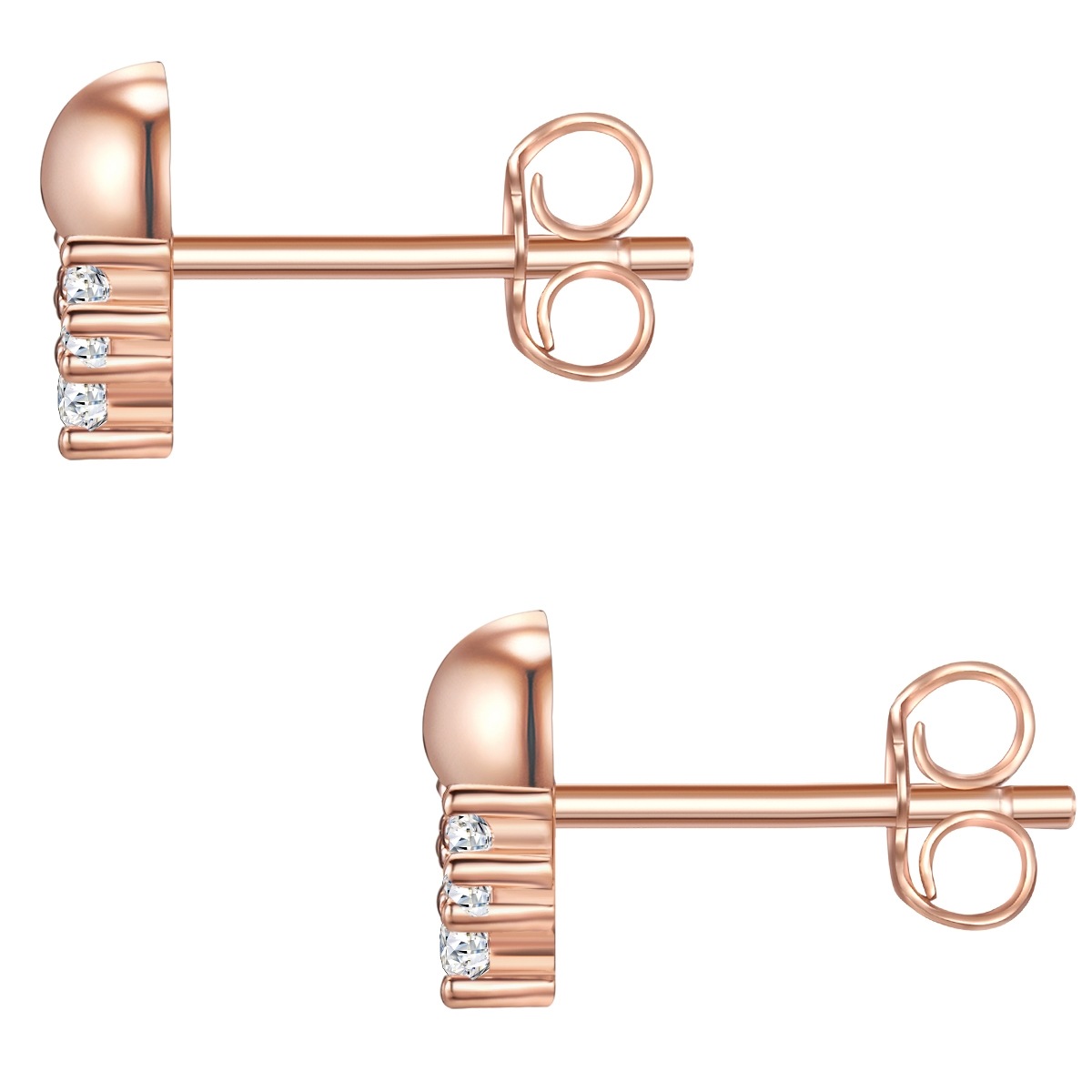 Glanzstücke München Paar Ohrstecker »Set: GSM1839« aus Sterling Silber