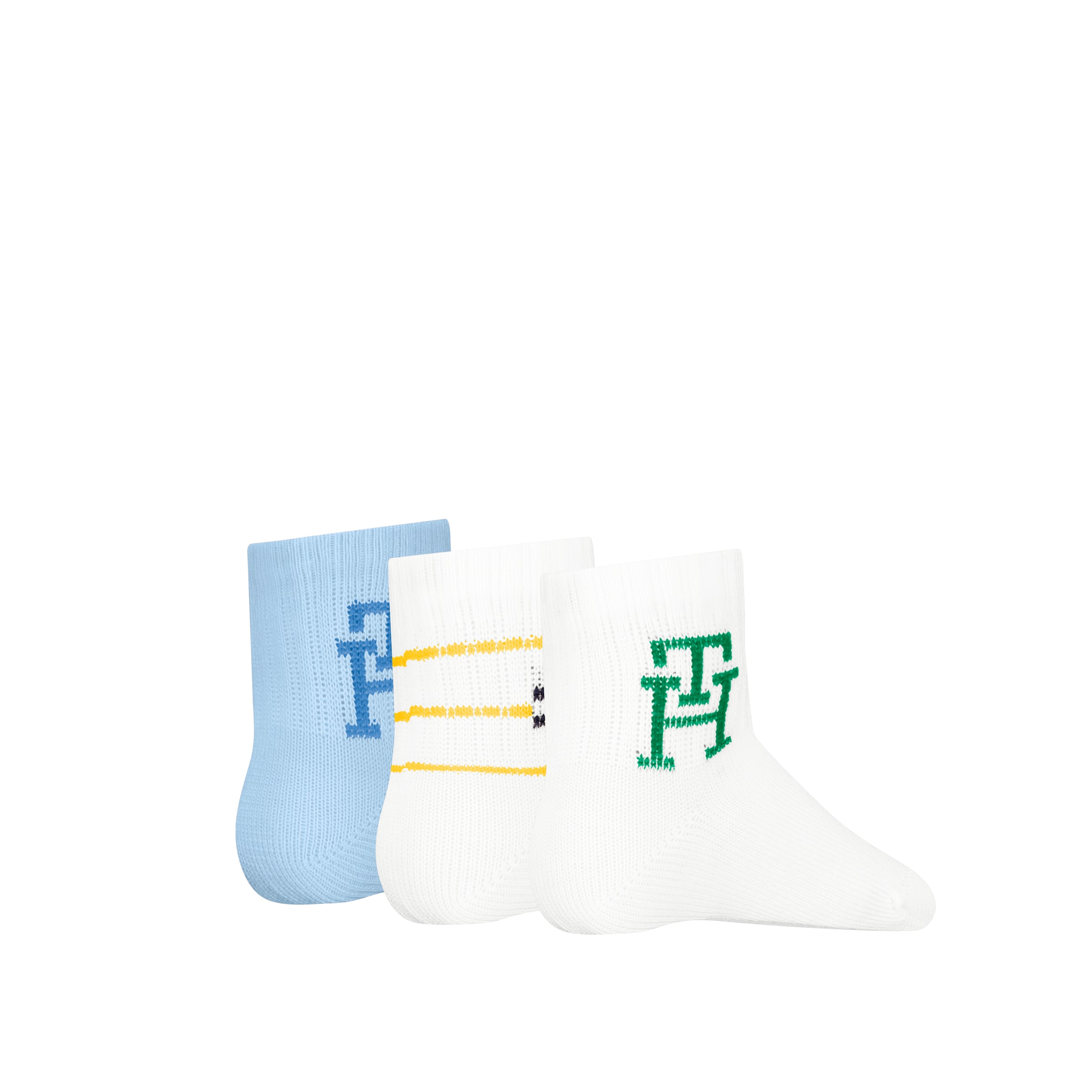 Tommy Hilfiger Socken »TH BABY SOCK 3P GIFTBOX MONOGRAM«, (3 Paar), mit mehreren süßen Designs
