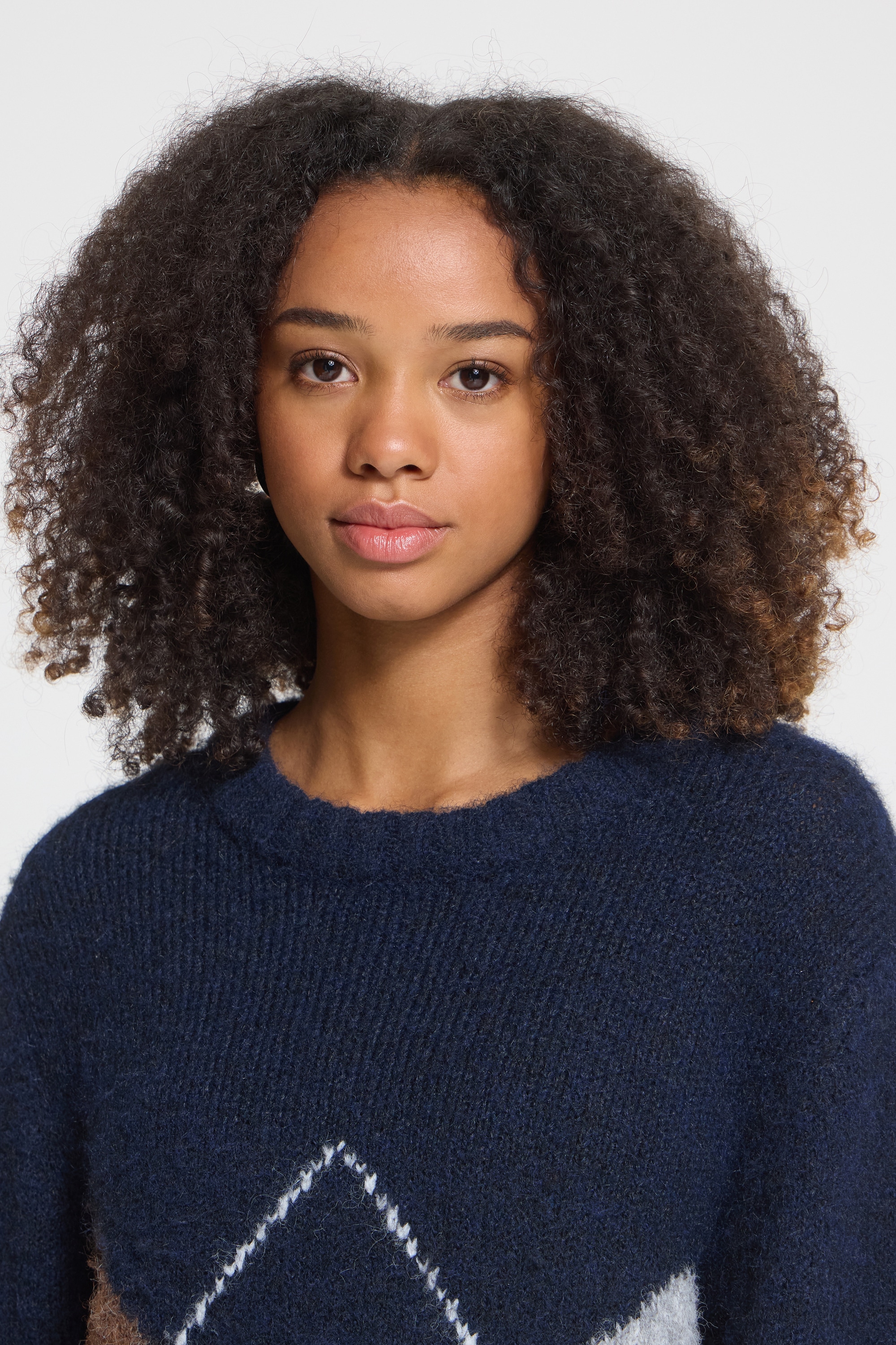 Ichi Strickpullover »Damen Langarm IHBAYANA«