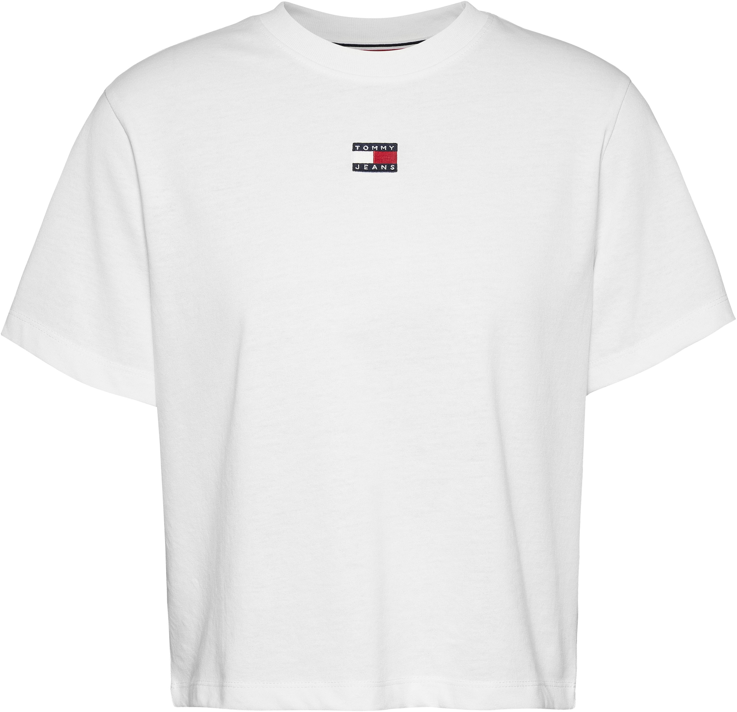 Tommy Jeans T-Shirt »TJW BXY BADGE TEE EXT«, mit Logostickerei