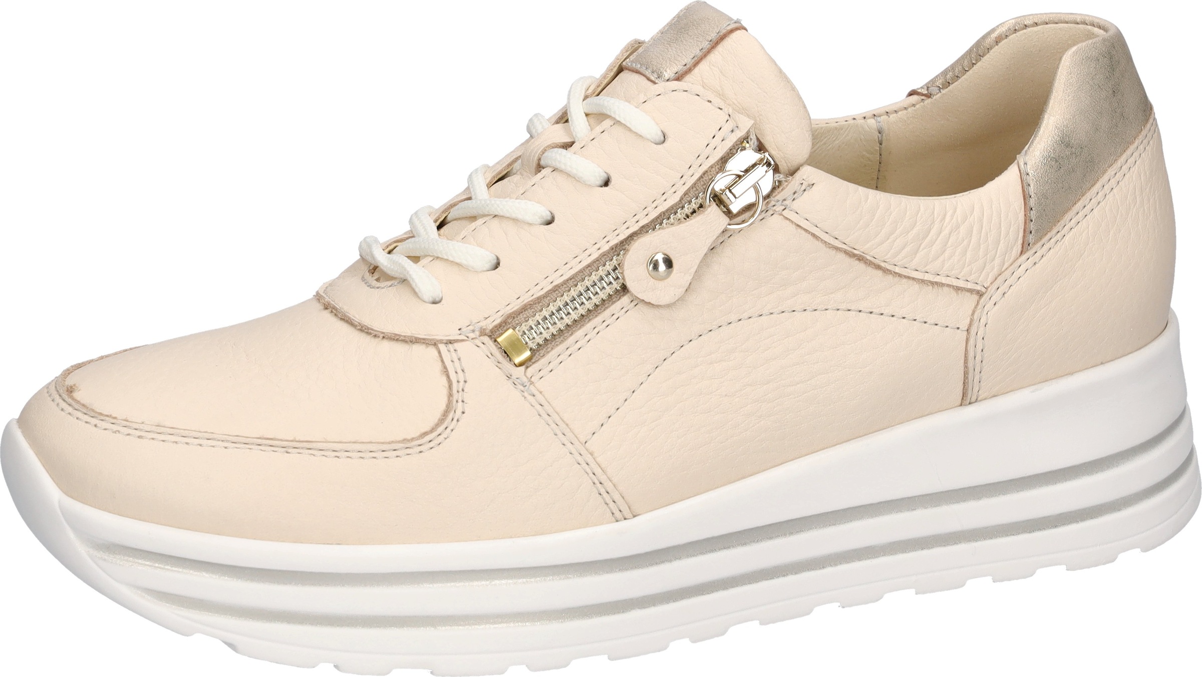 Waldläufer H-Lana Plateausneaker Hellbeige 40.5 6