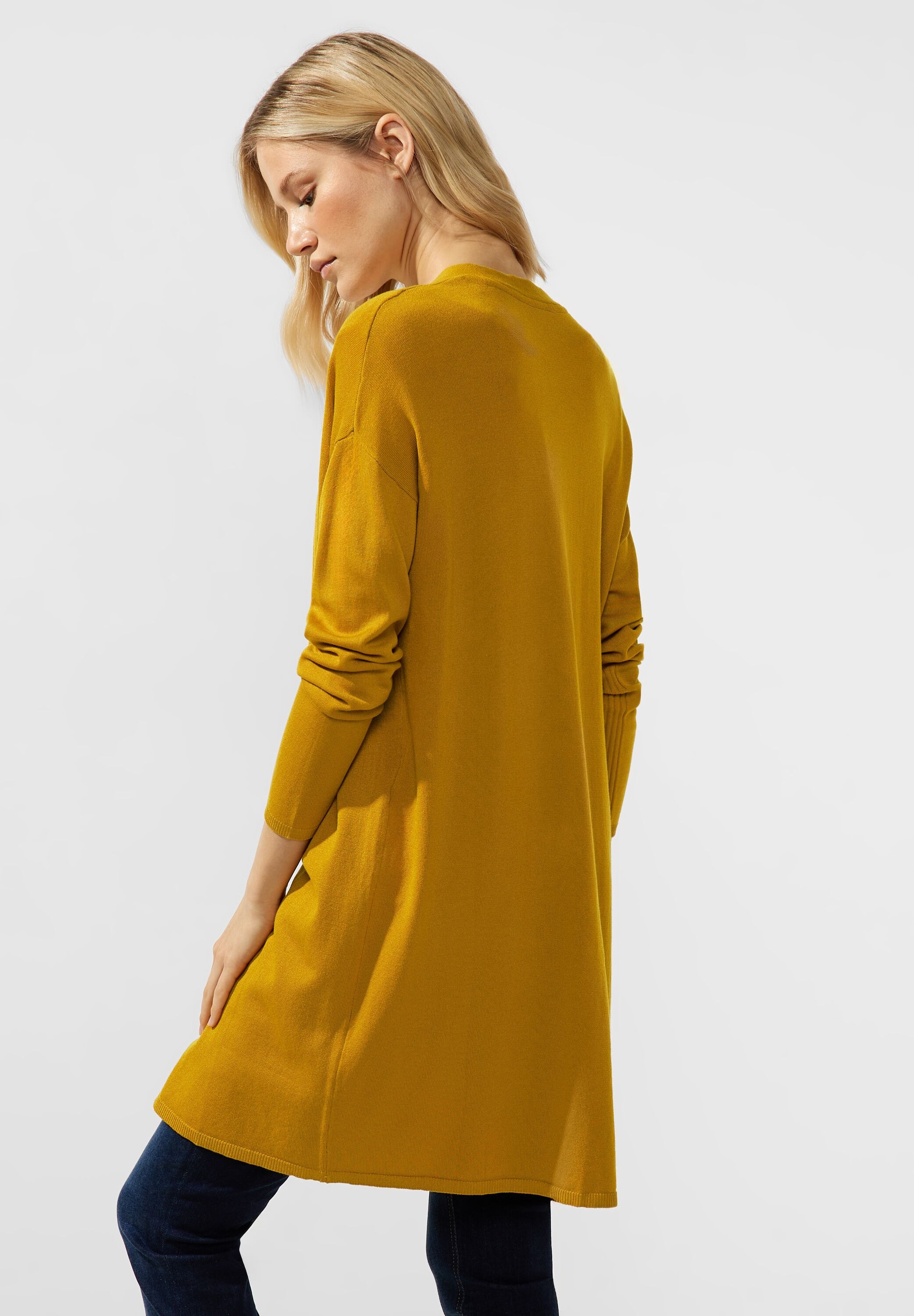 STREET ONE Strickjacke, verschlusslos
