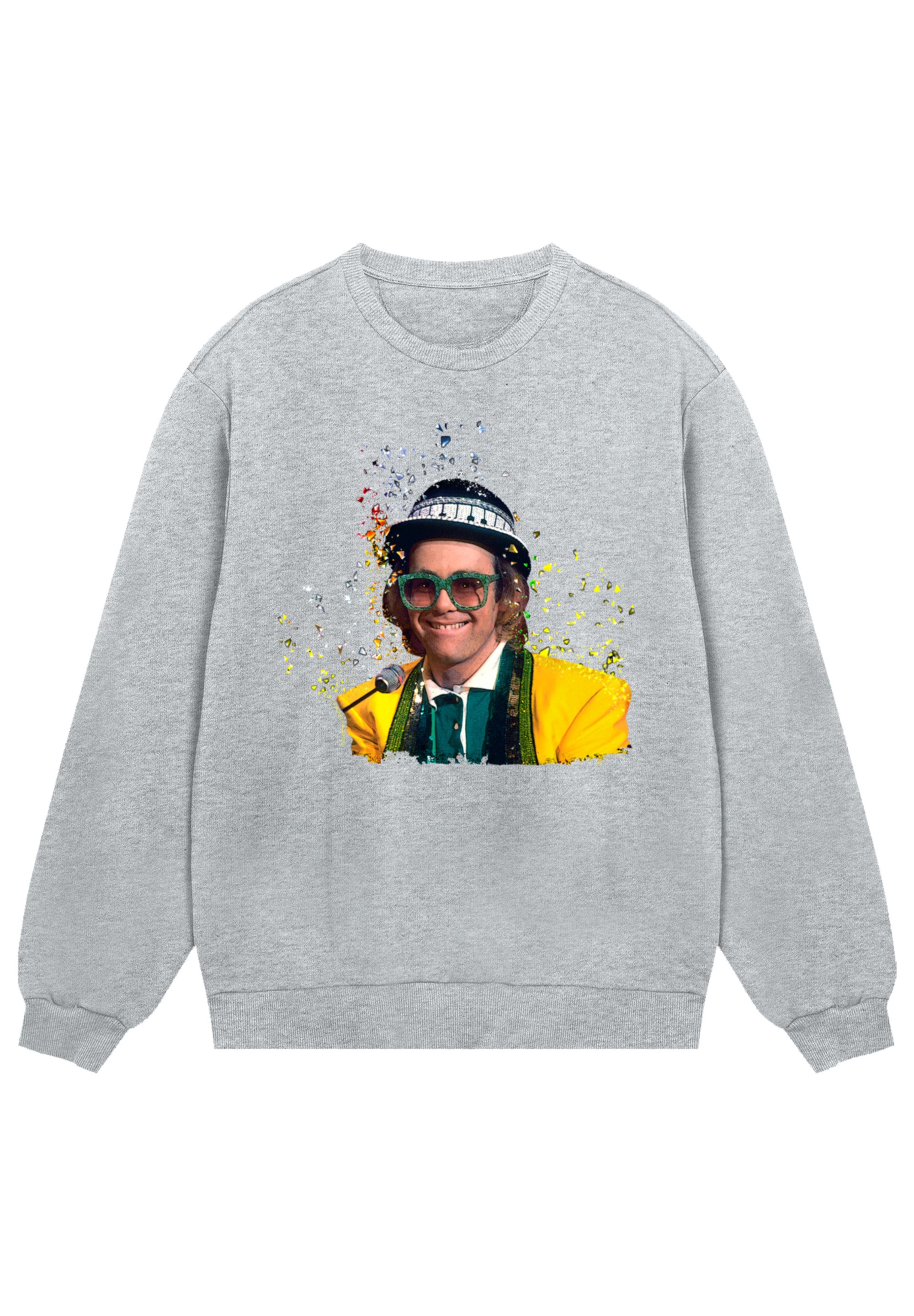 F4NT4STIC Sweatshirt "TV Times Elton John At The Piano 1977", Premium Quali günstig online kaufen