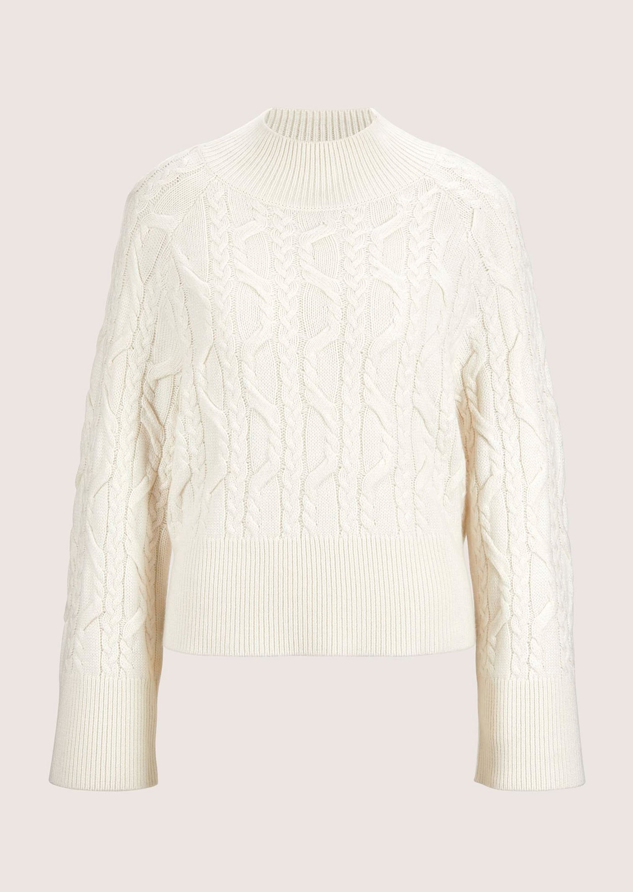 MADELEINE Longpullover "Pullover Kaschmir-Pullover mit Zopfmuster" günstig online kaufen