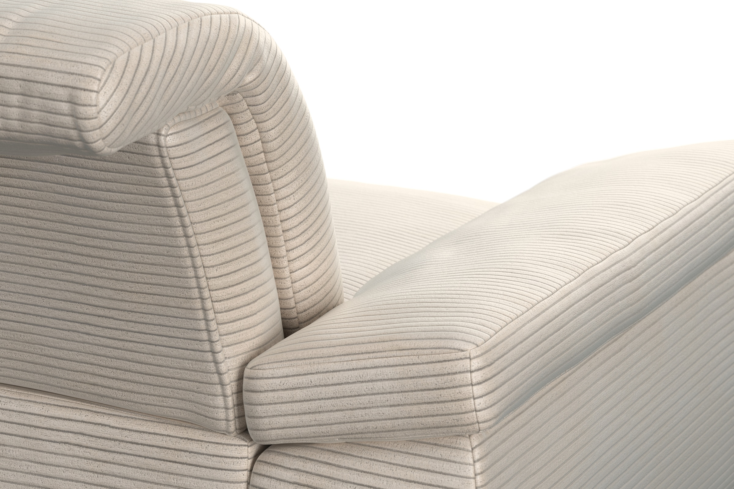sit&more 2,5-Sitzer »Cabana«, Breite 211 cm, mit oder ohne Sitztiefen-, und Kopfteilfunktion