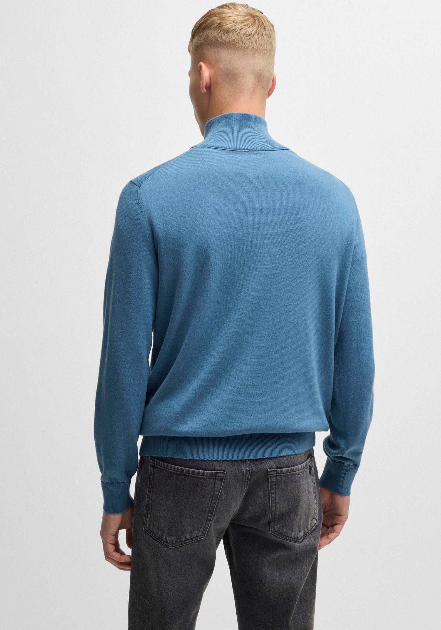 BOSS ORANGE Rollkragenpullover "Kanobix", mit Ton-in-Ton Logo günstig online kaufen