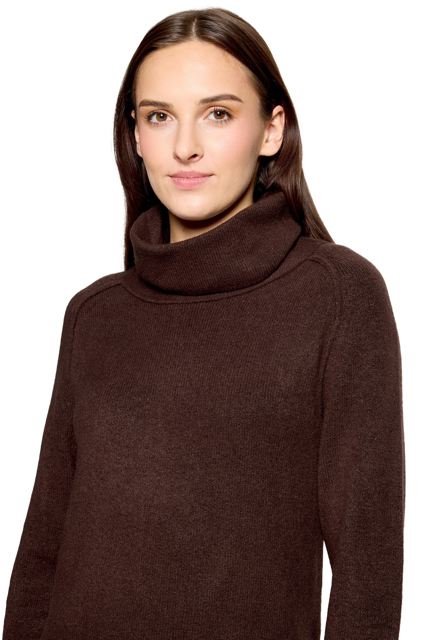 Cartoon Strickkleid »Damen mit Turtle Neck« Ohne Tasche