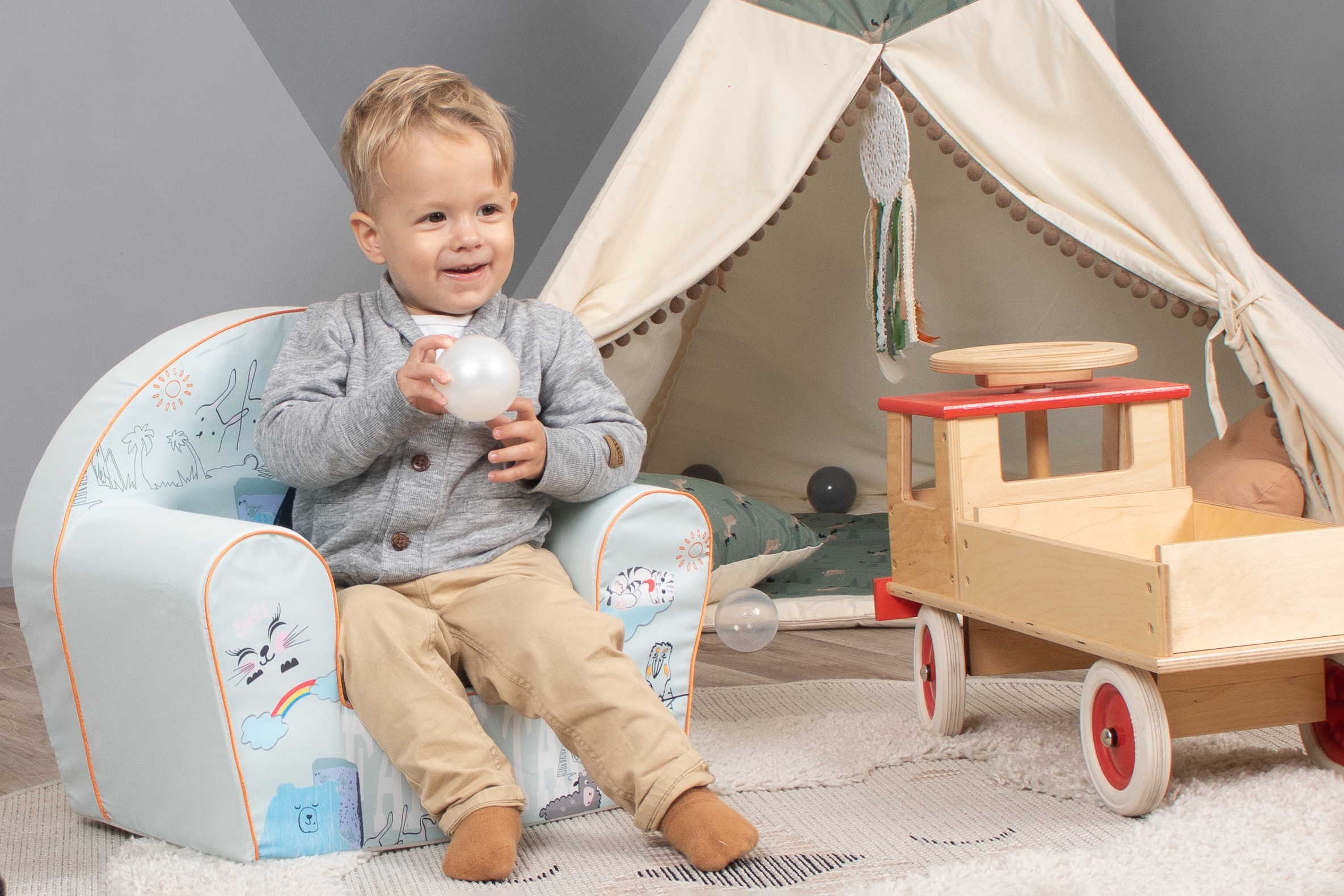 Knorrtoys® Sessel »Fairy tale«, für Kinder; Made in Europe | BAUR
