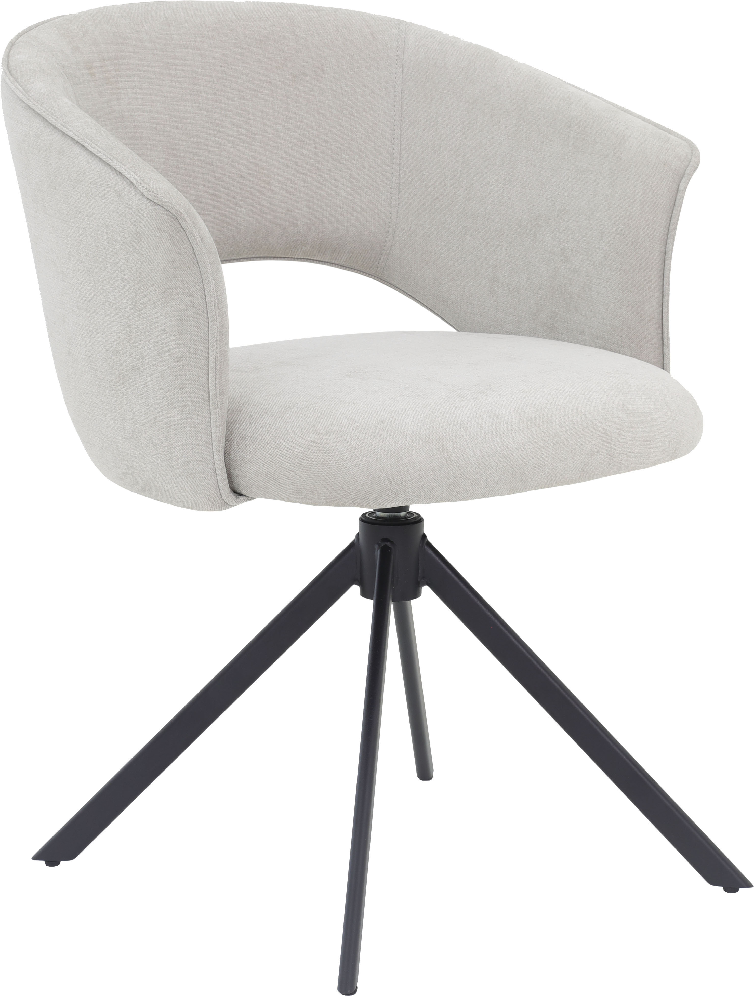 Thumbnail - TOM TAILOR HOME Armlehnstuhl "CURVY ARMCHAIR" (Set) 2 Stk.mit Armlehnen, drehbar, Rückholfunktion, Rückenausschnitt