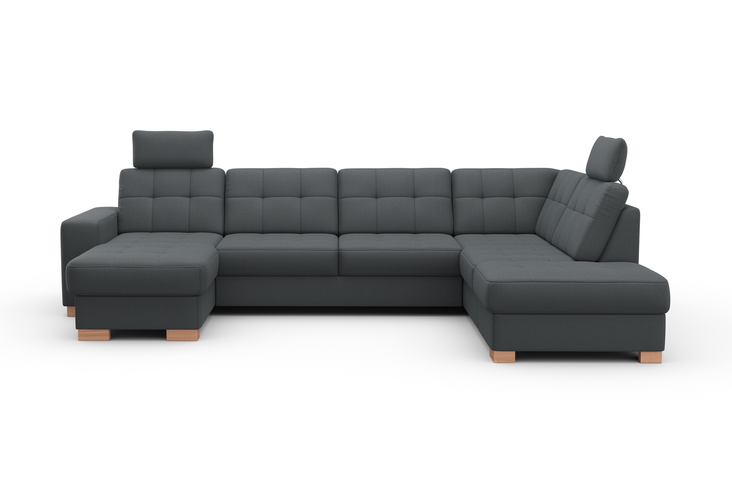 sit&more Wohnlandschaft »Quincy U-Form«, wahlweise mit Bettfunktion und Bettkasten