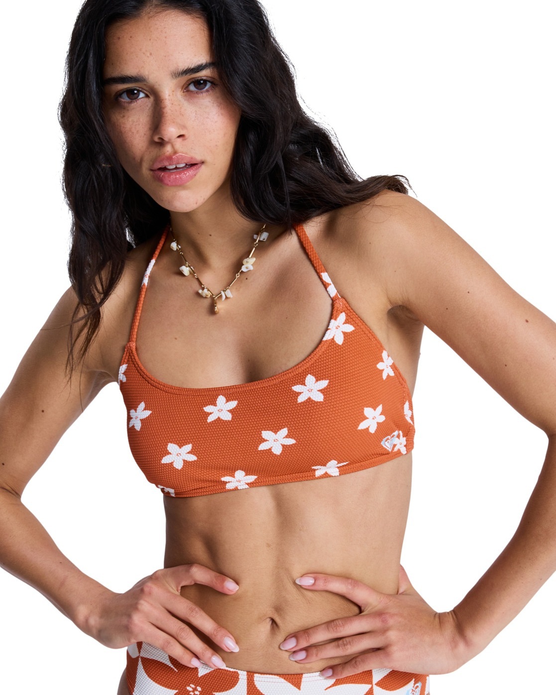 Roxy Bandeau-Bikini-Top "Hazy Days Bralette"
