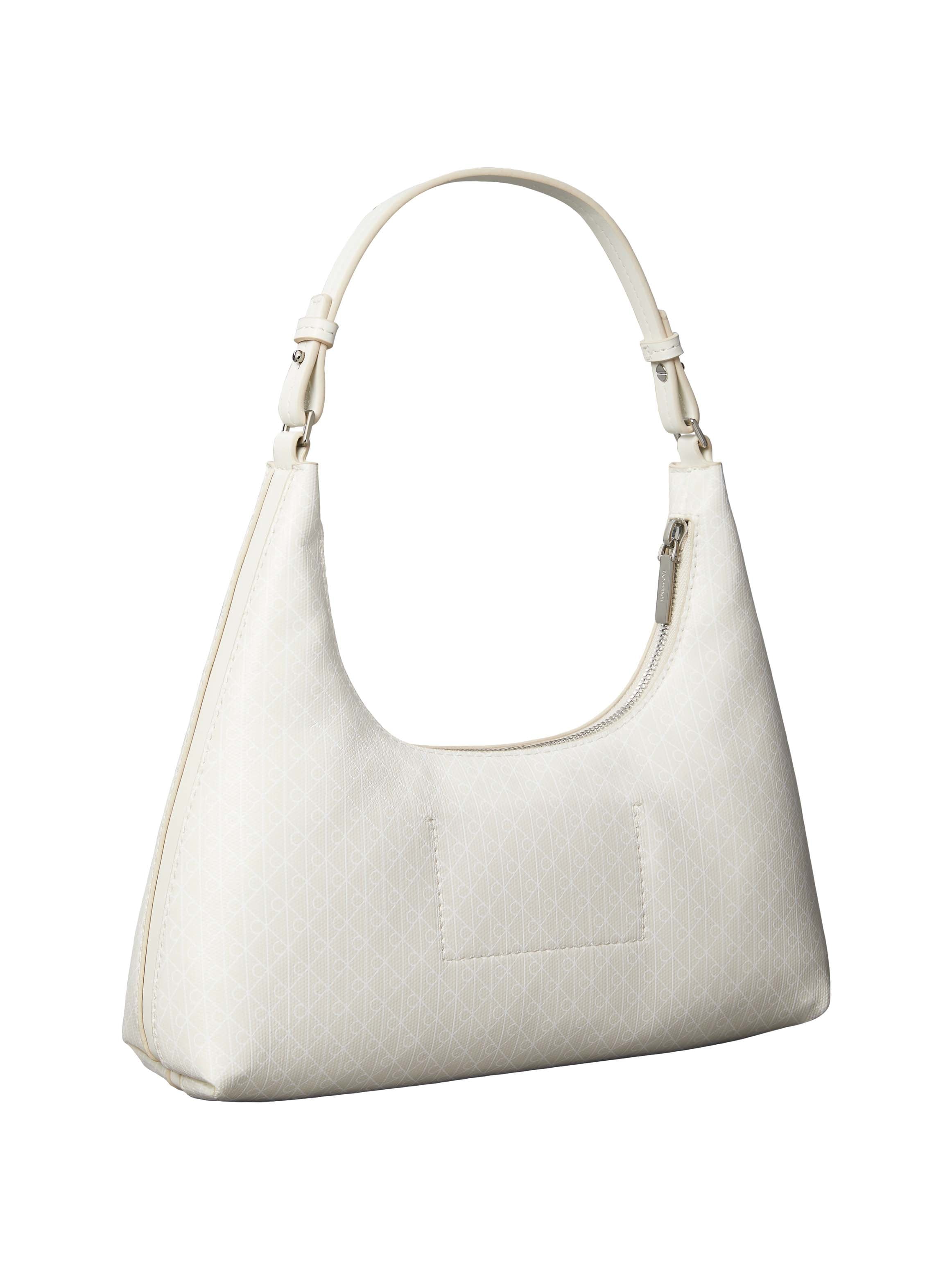 Calvin Klein Schultertasche »AOP SHOULDER BAG« Henkeltasche, Handtasche, Umhängetasche mit CK-Monogramm-Print