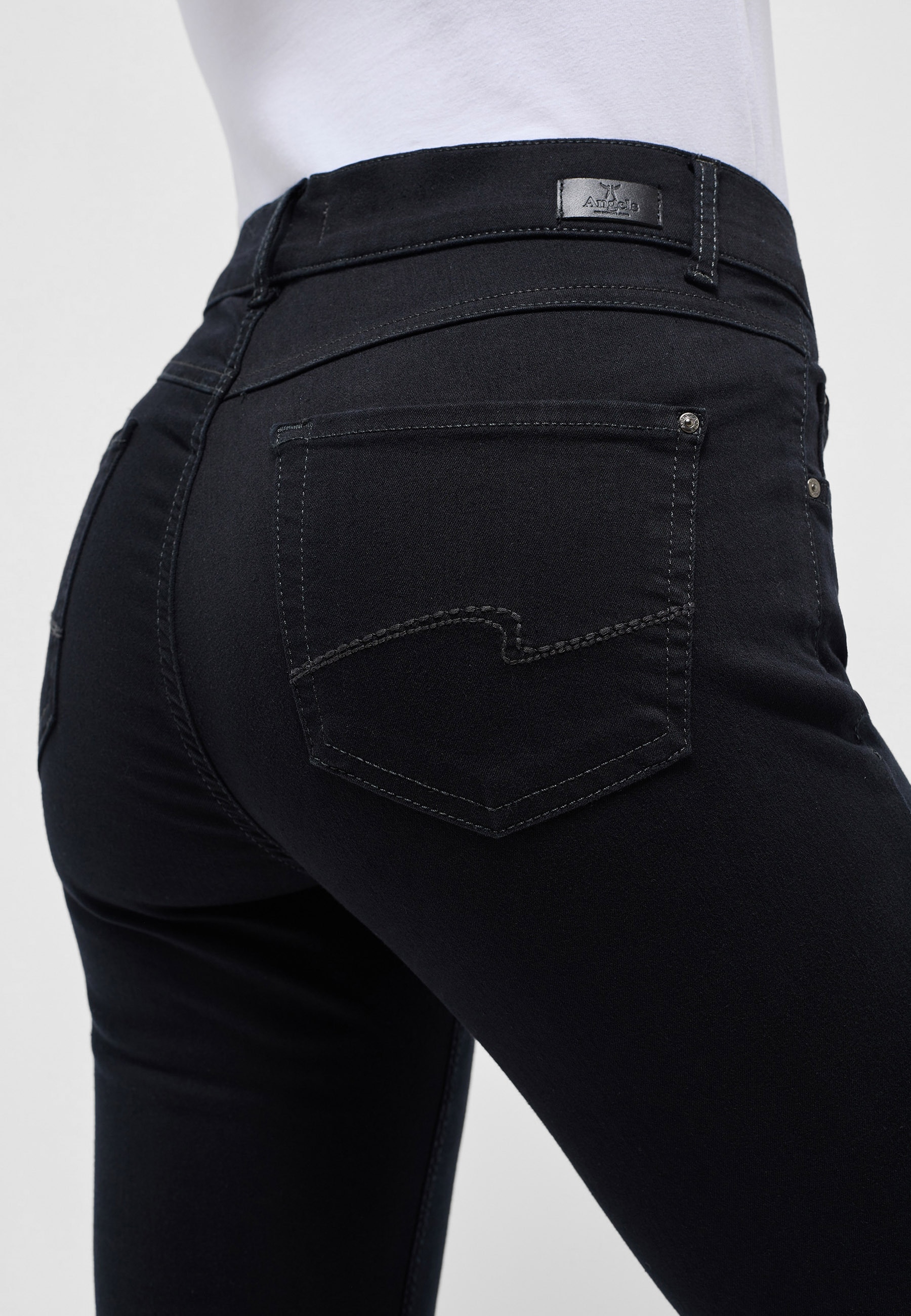 AENGELS Bequeme Jeans »AENGELS Angels Jeans Skinny mit cleanem Super Stretch Denim«