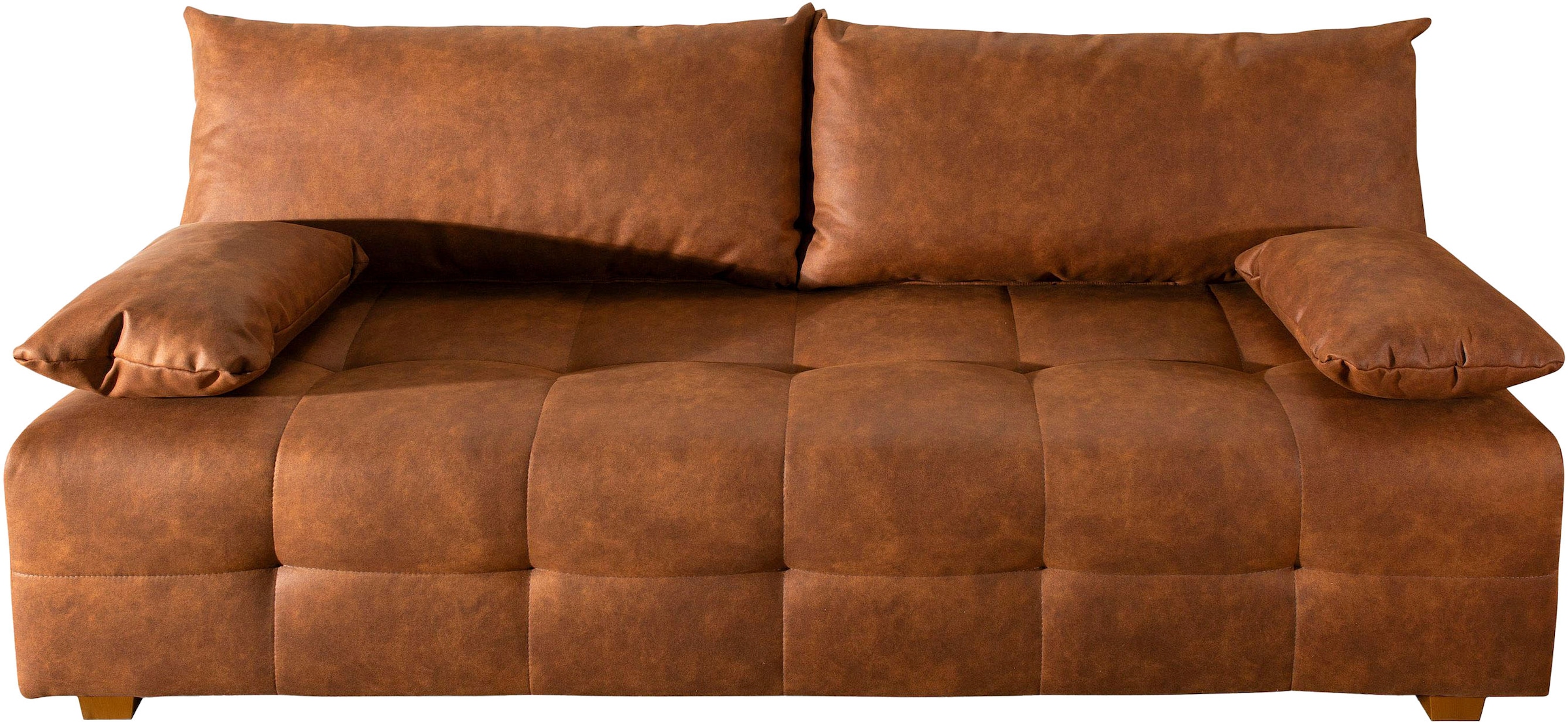 COLLECTION AB Schlafsofa »Bella«, Schlafsofa,Bettkasten,Bonellfederkern,Rückenkissen,Armlehnenkissen