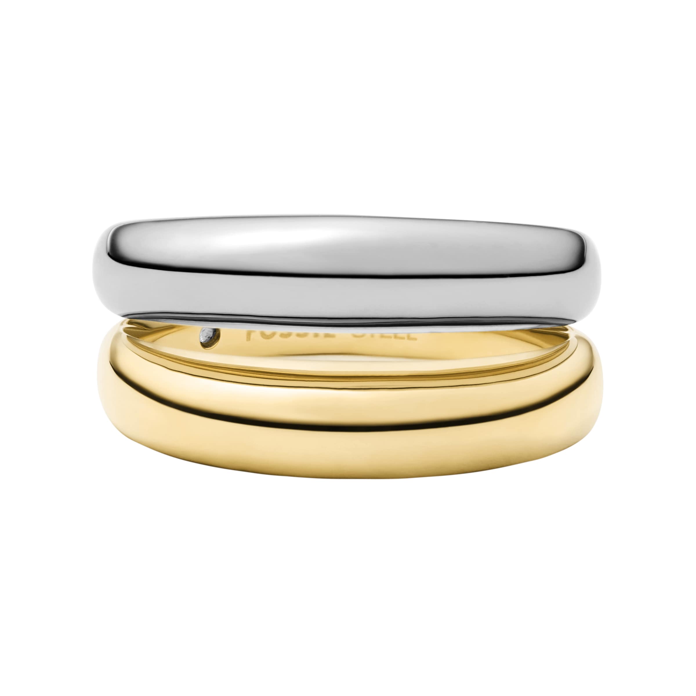 Fossil Fingerring »Schmuck Geschenk Edelstahl ELLIS«
