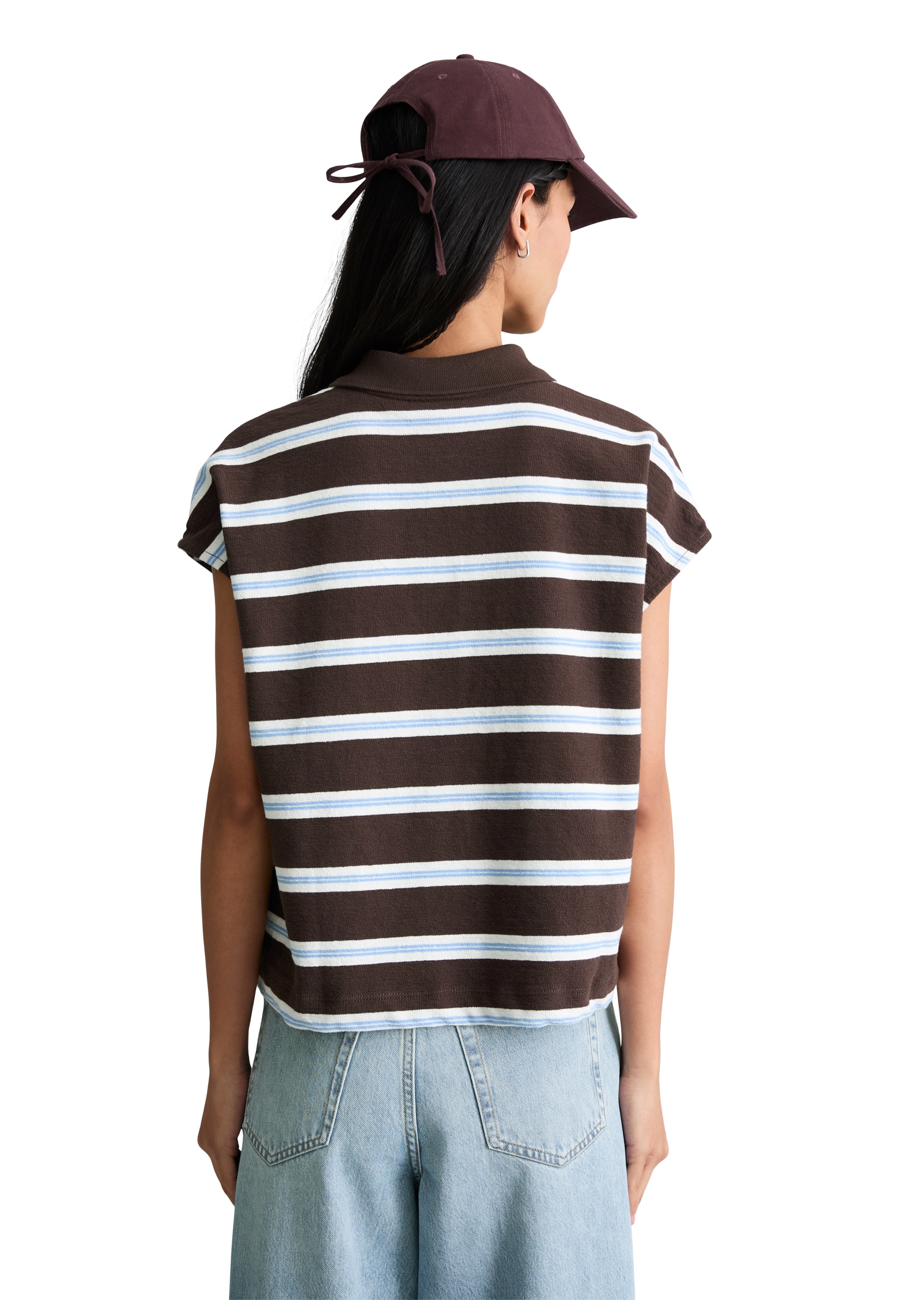 Marc O'Polo DENIM Poloshirt »aus schwerem Single Jersey«