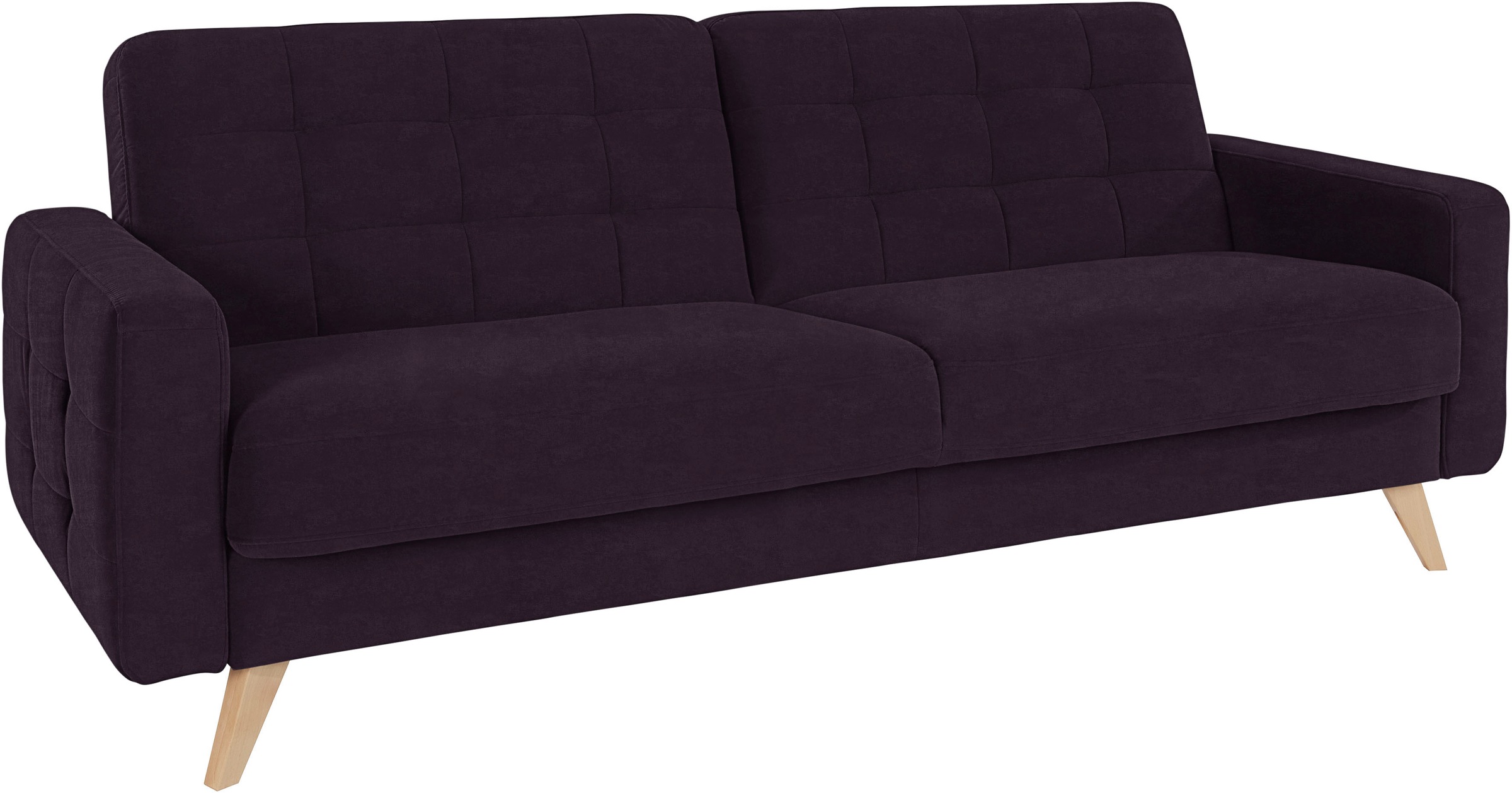 exxpo - sofa fashion 3-Sitzer "Nappa, kompakt, bequem, zeitloses Design, Br günstig online kaufen