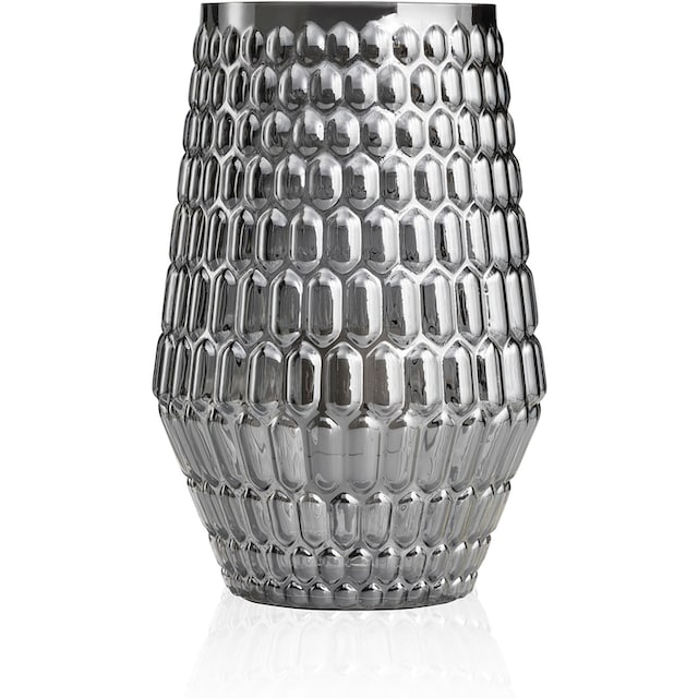Pauleen LED Tischleuchte »Crystal Sparkle«, 1 flammig-flammig, E14, 3step  dimmbar, Grau/Glas | BAUR