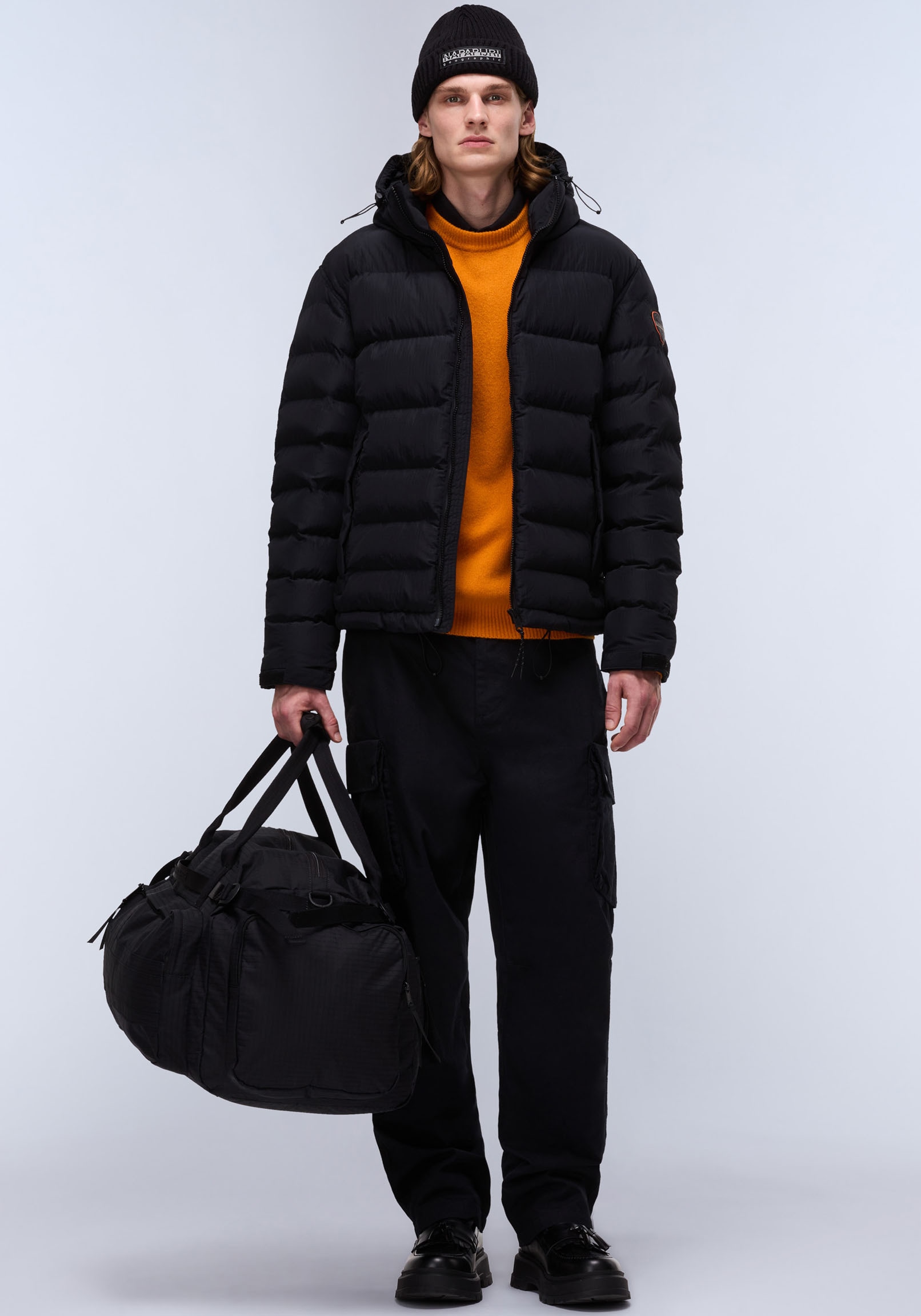 Napapijri Funktionsjacke »A-TEREZ« mit Kapuze Regular fit mit Kapuze mit Stehkragen