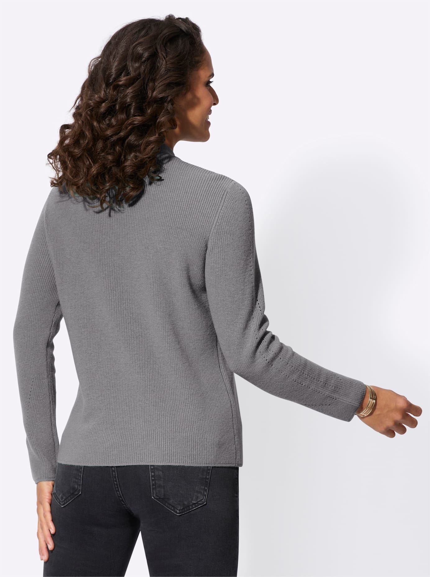 Casual Looks Stehkragenpullover "Stehkragen-Pullover" günstig online kaufen