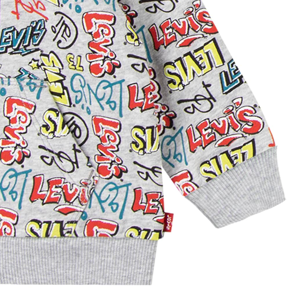 Levi's® Kids Shirt, Hose & Jäckchen »GRAFFITI TAG DENIM SET 3pc«, (Set, 3 tlg.)