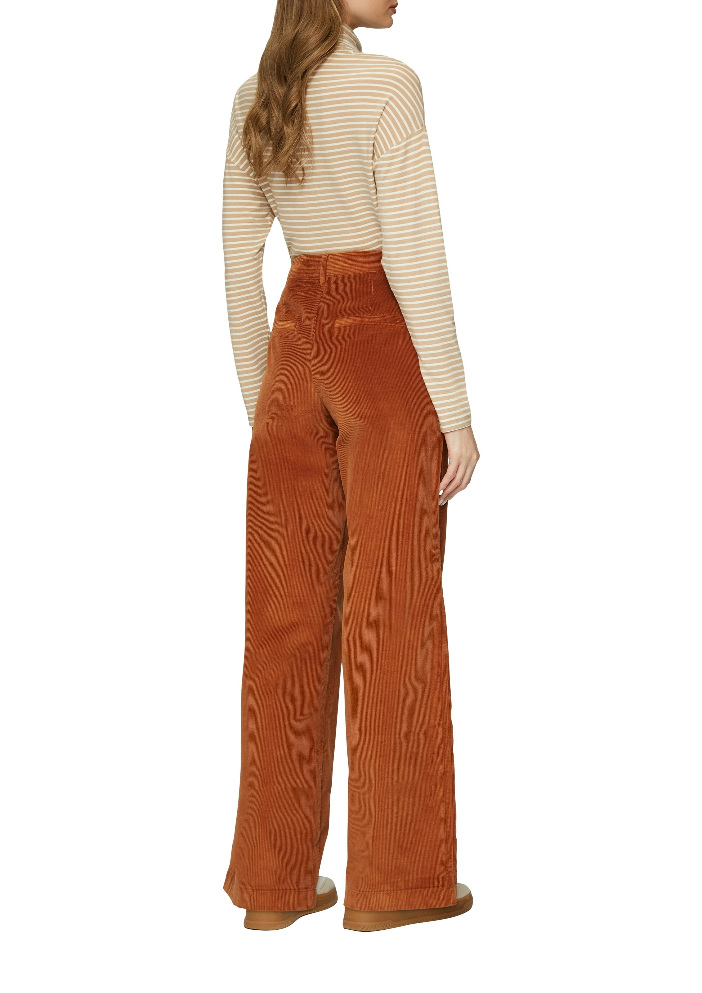 s.Oliver Rollkragenpullover mit Streifenmuster