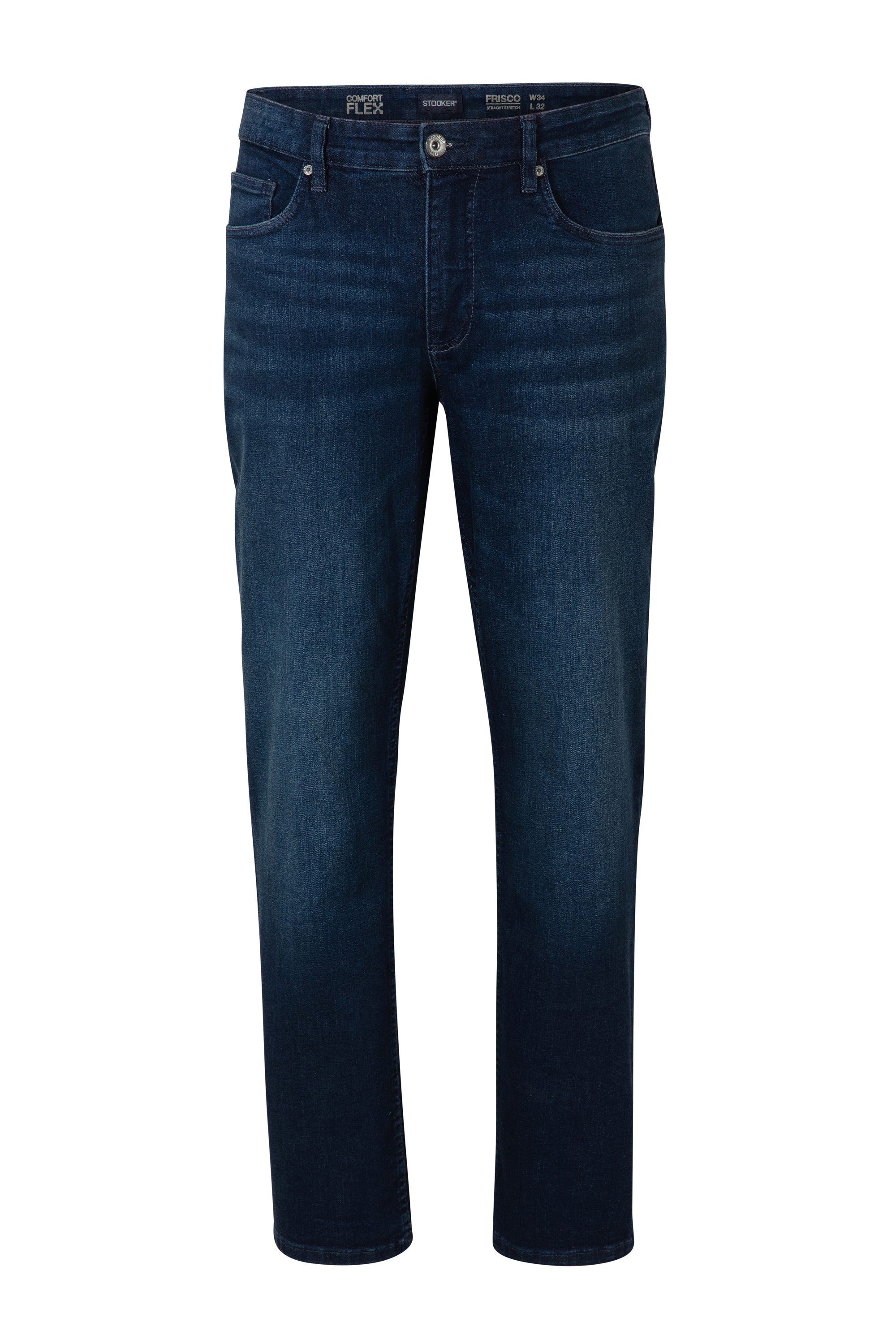 Stooker Men 5-Pocket-Hose "Men Frisco Colour Straight Fit Jeans" Straight F günstig online kaufen