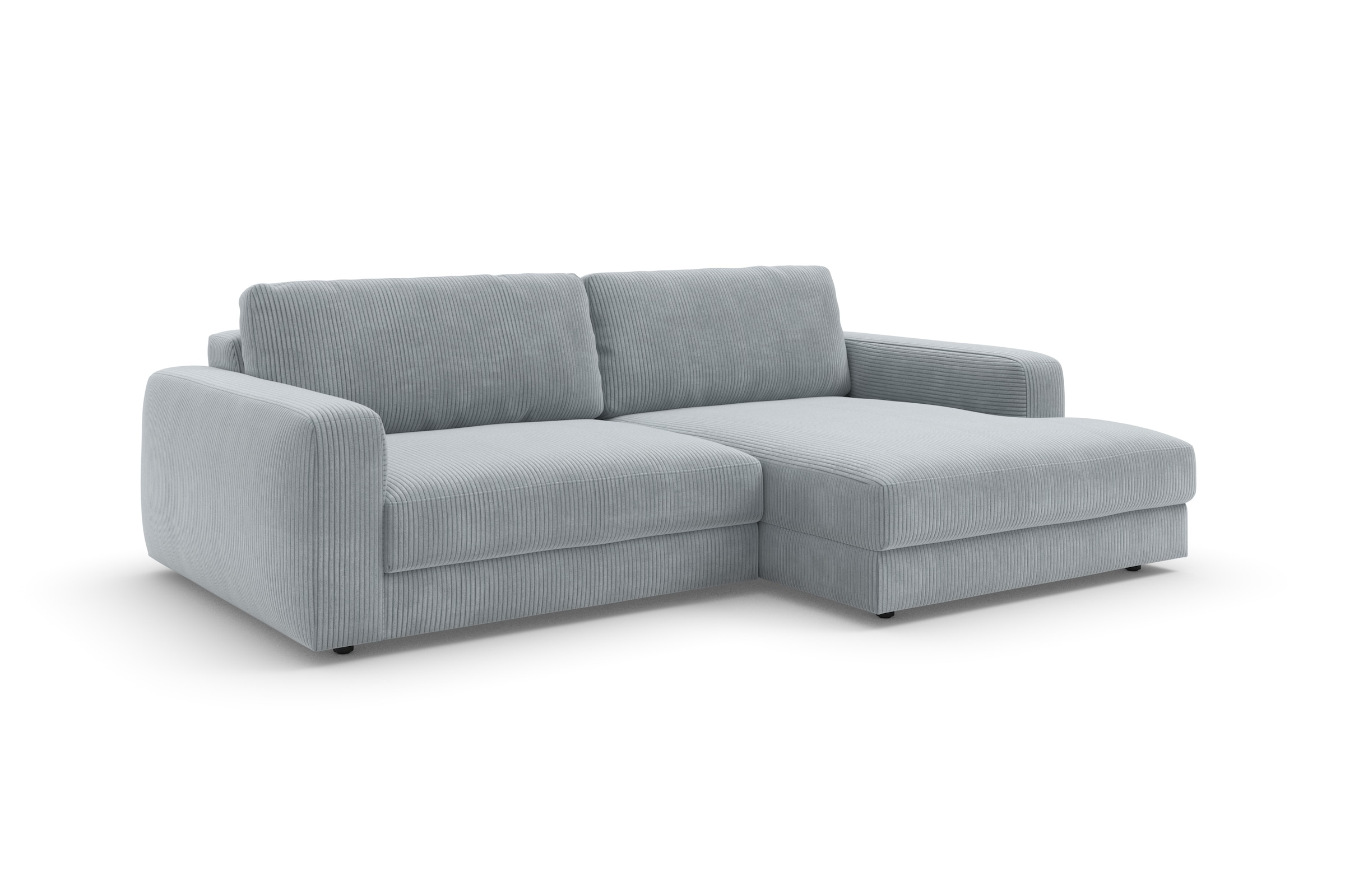 TRENDMANUFAKTUR Ecksofa »Bourbon«, (2 St.), mit extra hohem Sitzkomfort, auch in Cord erhältlich