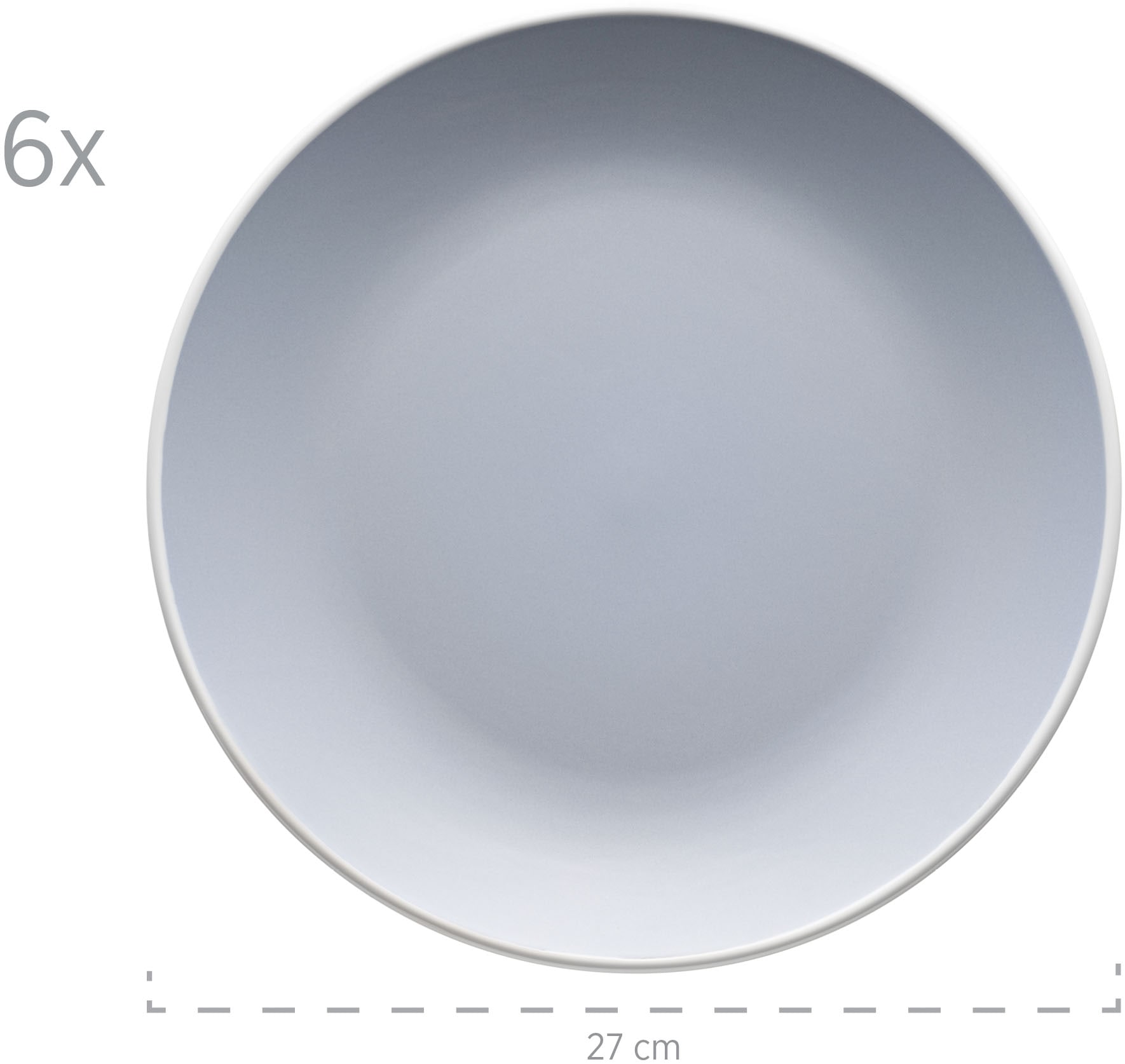 MÄSER Kombiservice »ELISSA, Geschirr-Set, Steinzeug«