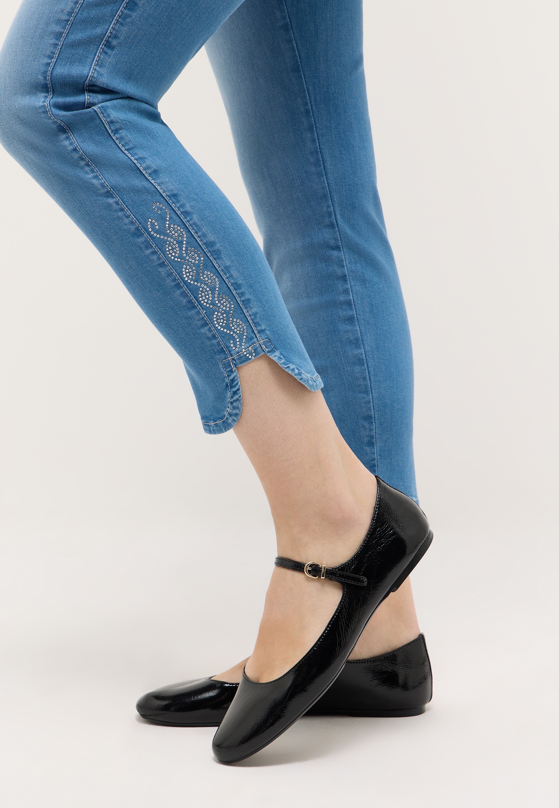 ANGELS Slim-fit-Jeans »Ornella Sparkle« mit Stretch