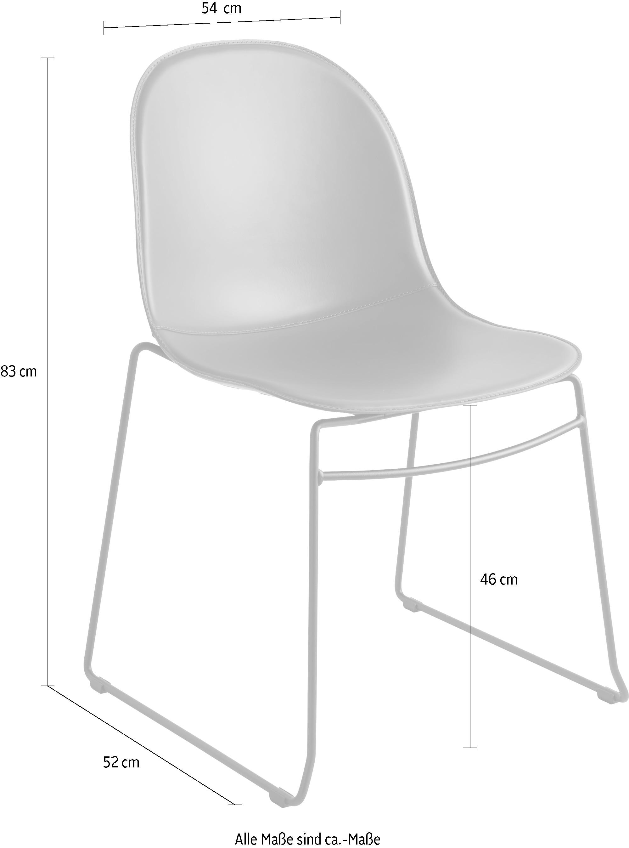 connubia Kufenstuhl »Academy CB/1696-LHS B_P15«, Kunstleder | BAUR