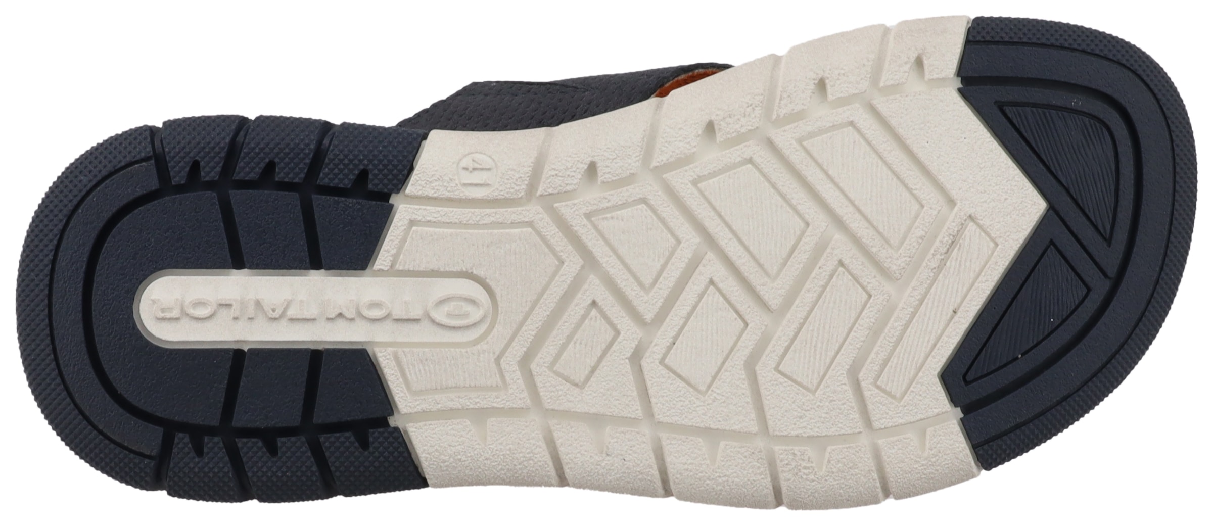 TOM TAILOR Pantolette, Sommerschuh, Schlupfschuh, Bequemschuh mit plakativem Logoschriftzug