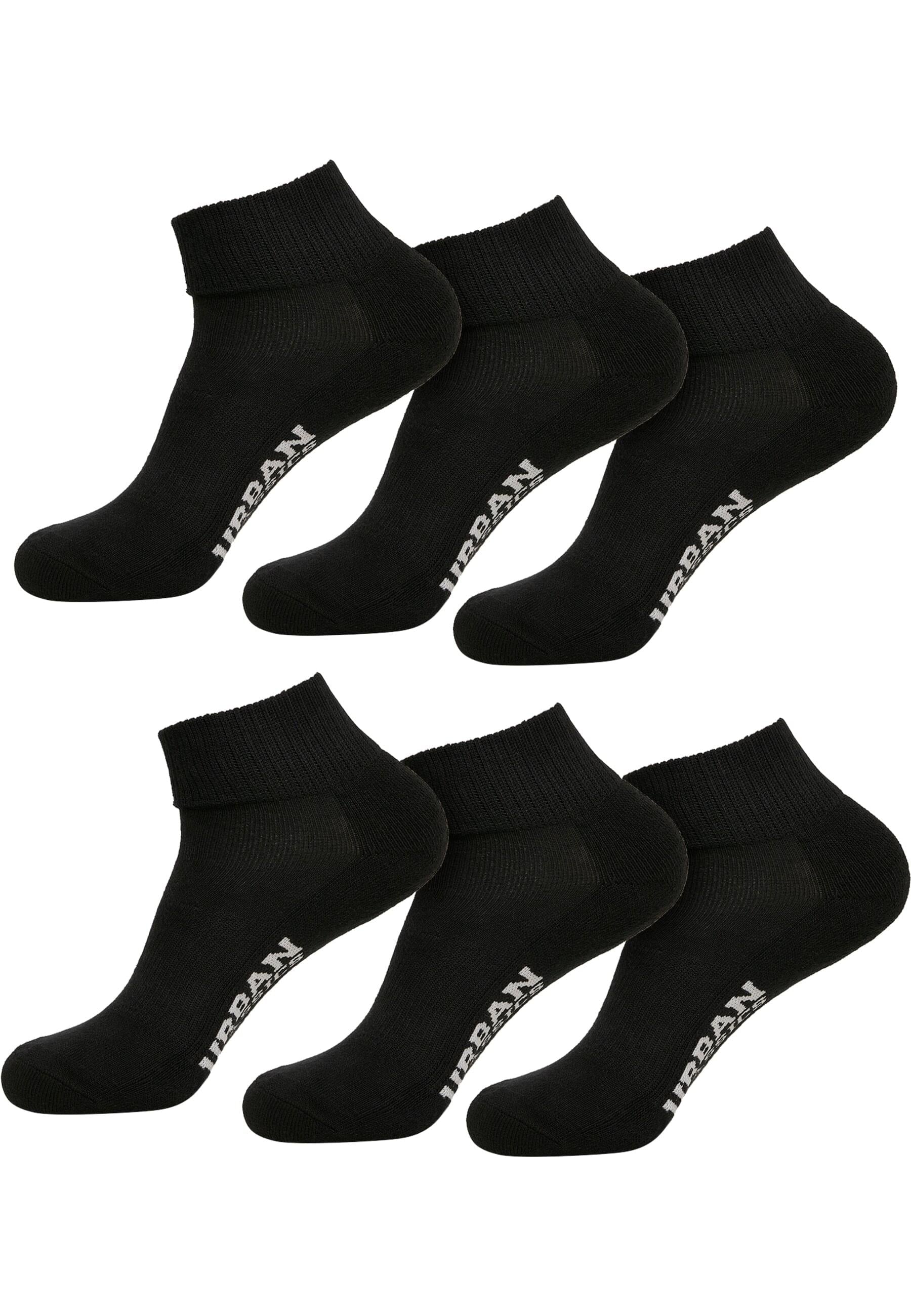 URBAN CLASSICS Basicsocken "Urban Classics Unisex High Sneaker Socks 6-Pack", (1 Paar)