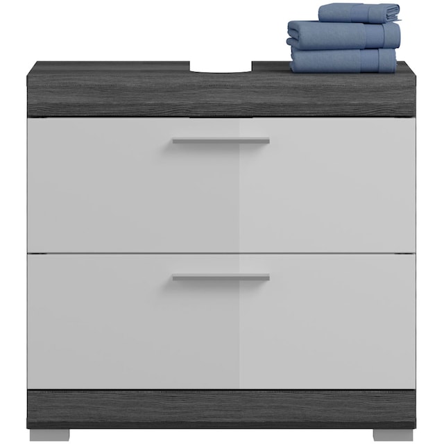 INOSIGN Waschbeckenunterschrank »Siena«, Badmöbel Badschrank, 2 Schubkästen,  Breite 60 cm | BAUR