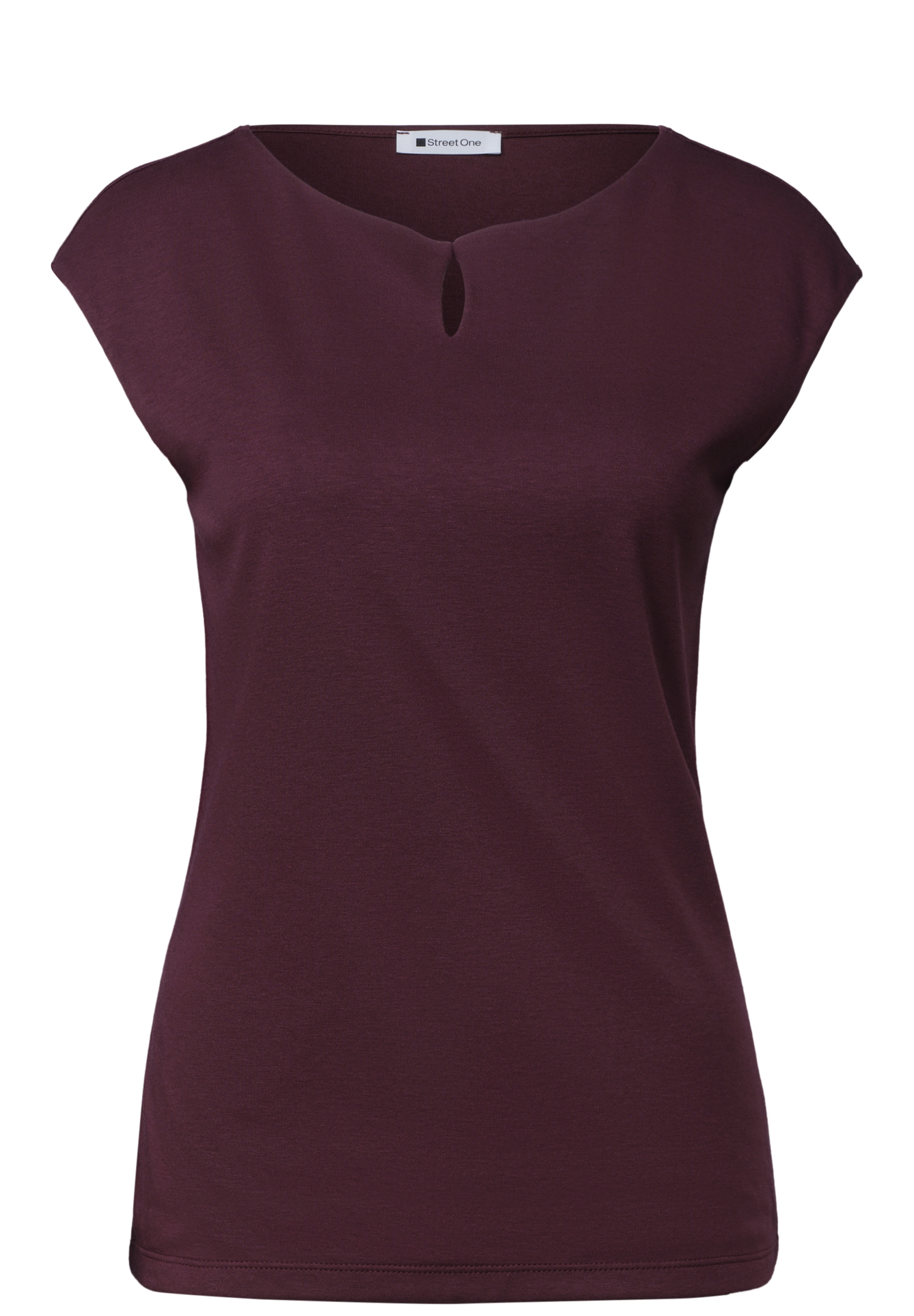 STREET ONE T-Shirt mit Cut-Out Detail