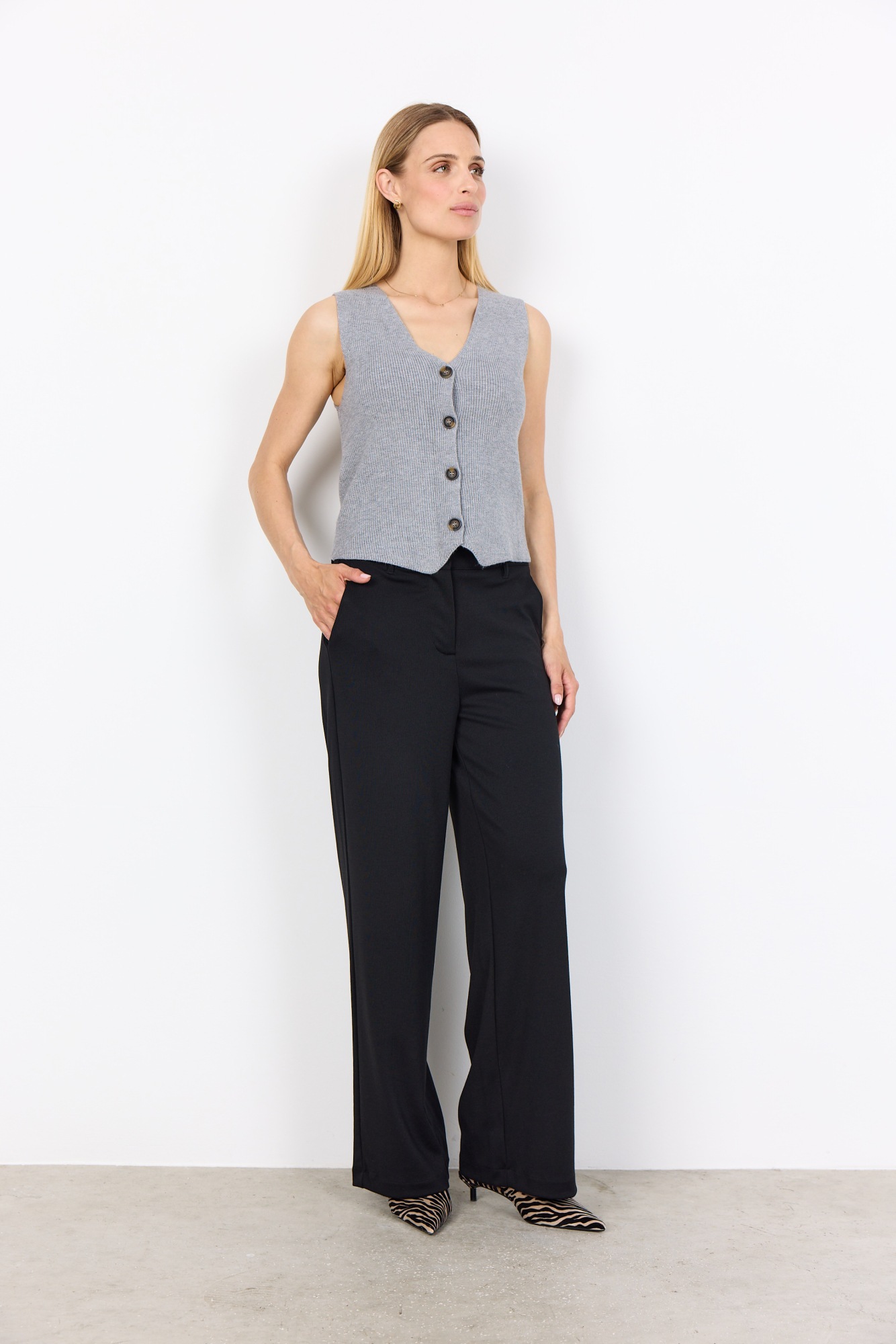 soyaconcept Strickweste "SC-KANITA 27" günstig online kaufen