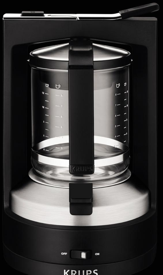 Krups Filterkaffeemaschine »KM4689  T8«, 1 l Kaffeekanne, Permanentfilter, mit Druckbrühsystem