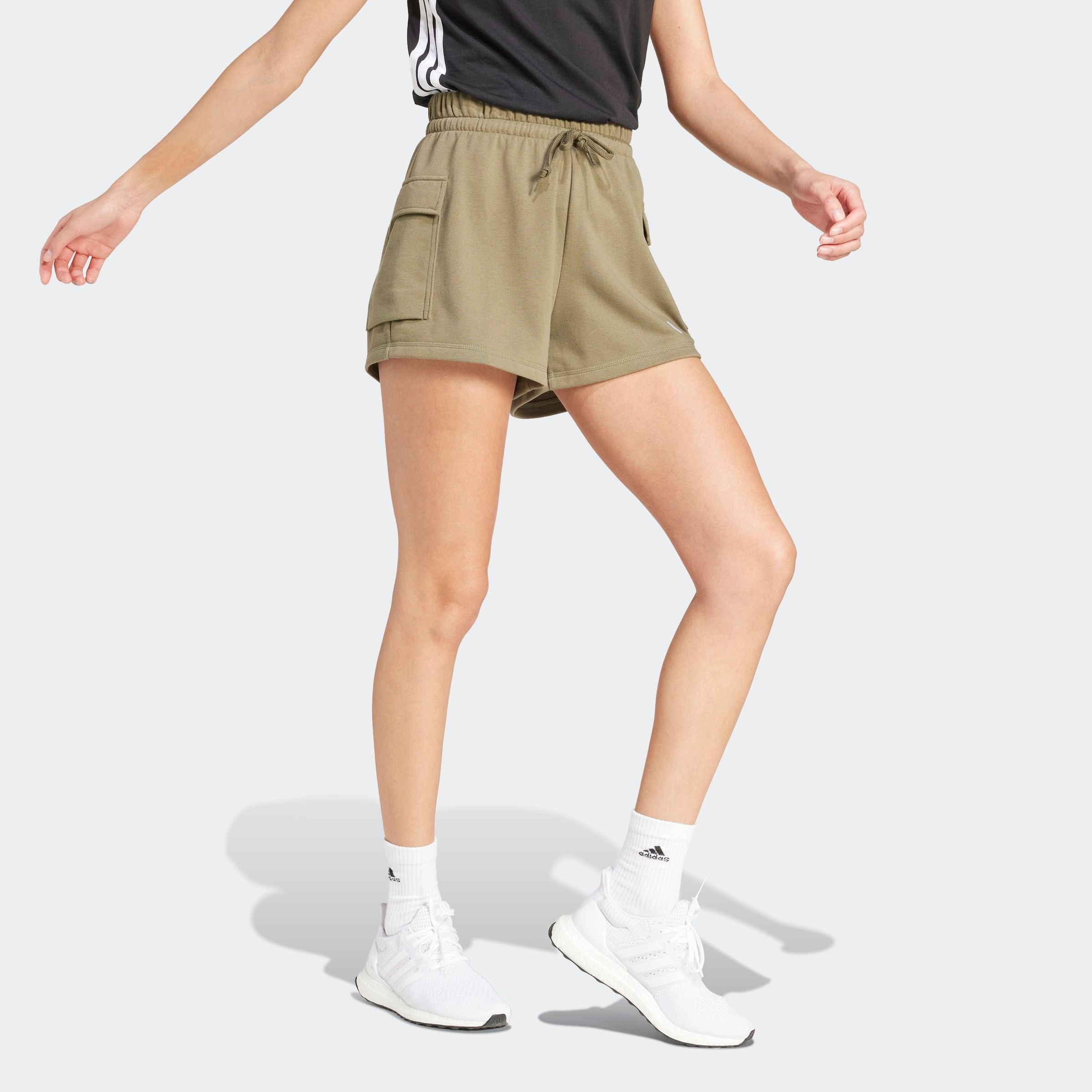 adidas Sportswear Shorts "W SL FT SHO" lockere Passform, mit Kordelverschlu günstig online kaufen